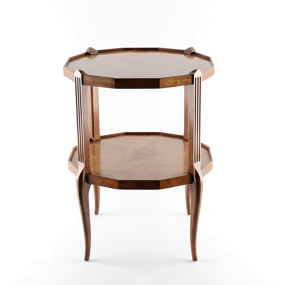 French Provincial Two Tier Accent Table