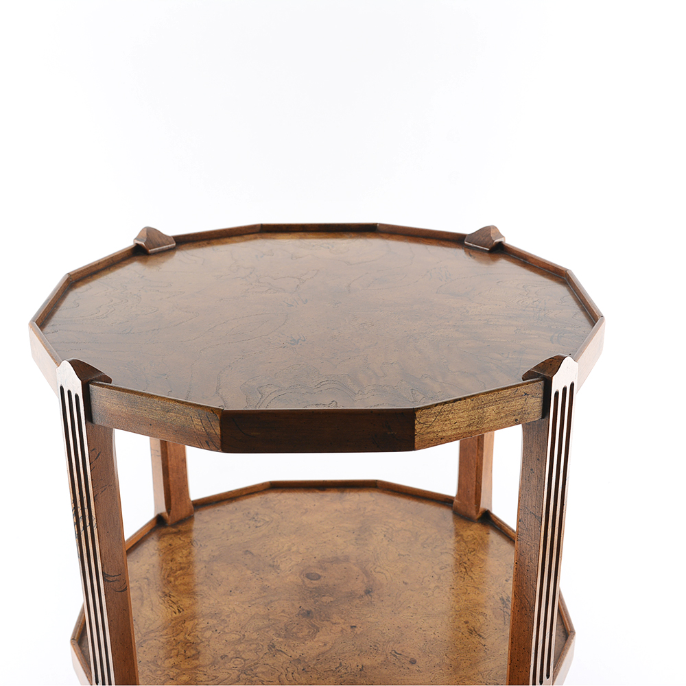 French Provincial Two Tier Accent Table