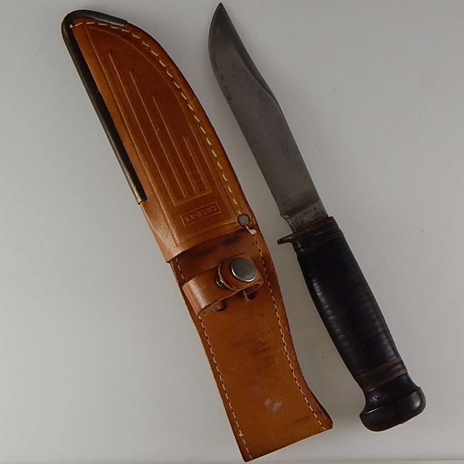 9" Marbles Misspelled Hunting Knife and Case Sheath