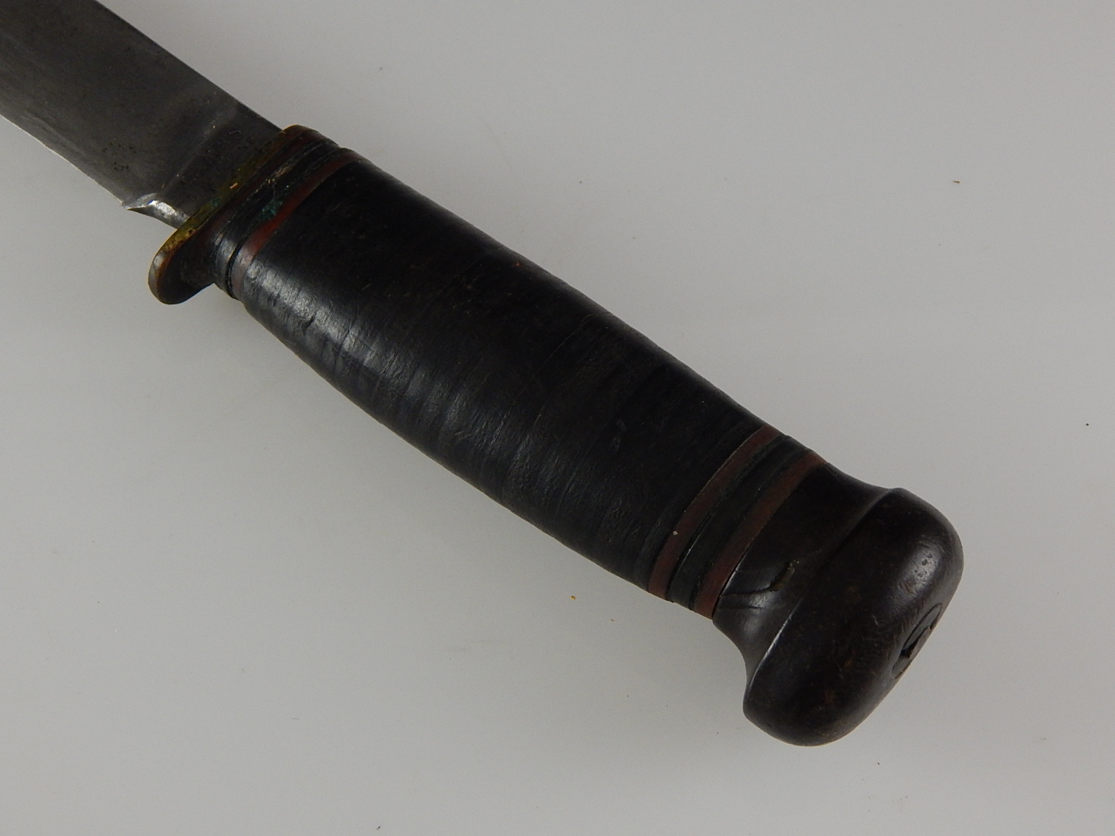 9" Marbles Misspelled Hunting Knife and Case Sheath