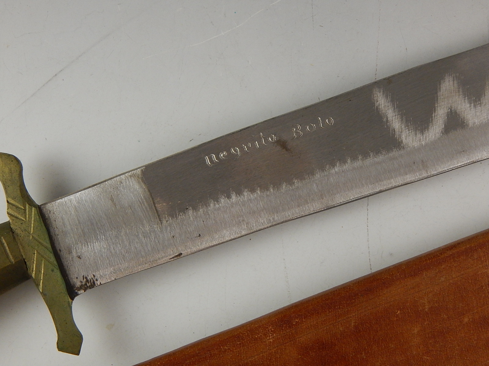 WWII Era Negrito Bolo Philippine Long Blade Knife