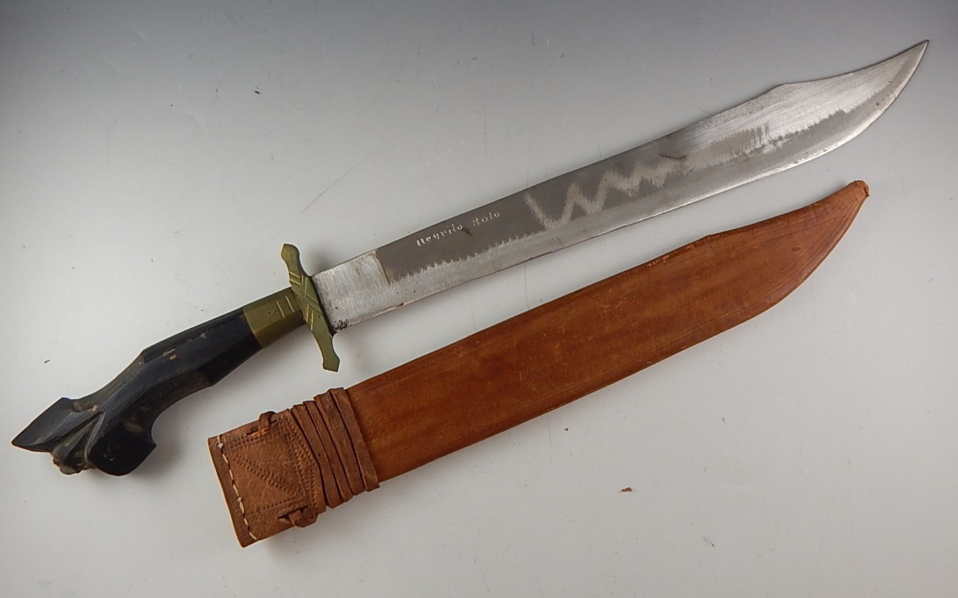 WWII Era Negrito Bolo Philippine Long Blade Knife