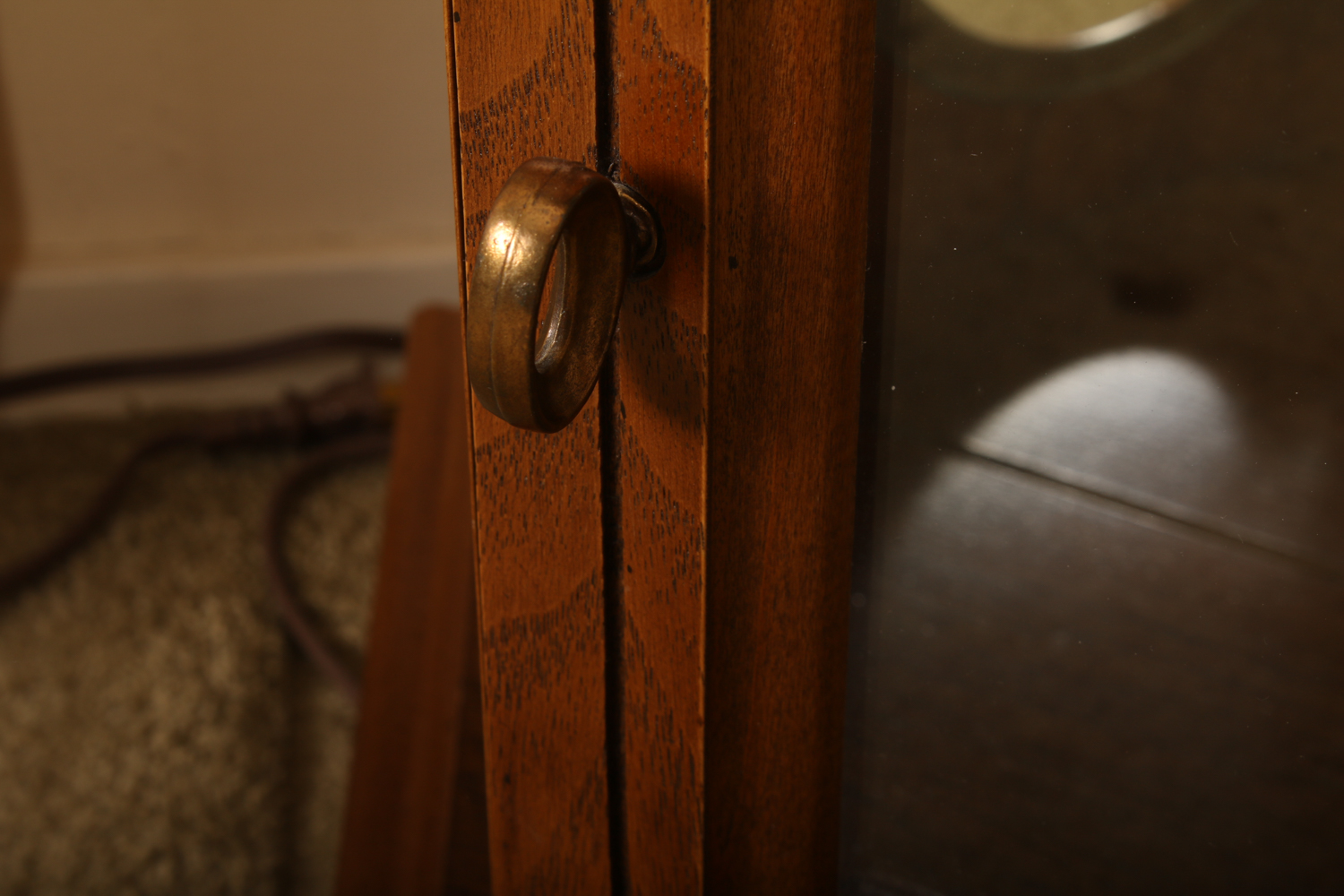 Lighted Corner Display Cabinet