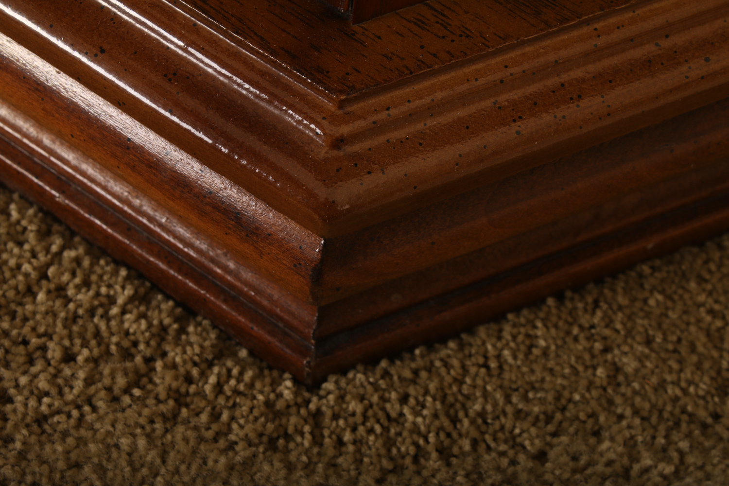 Lighted Corner Display Cabinet