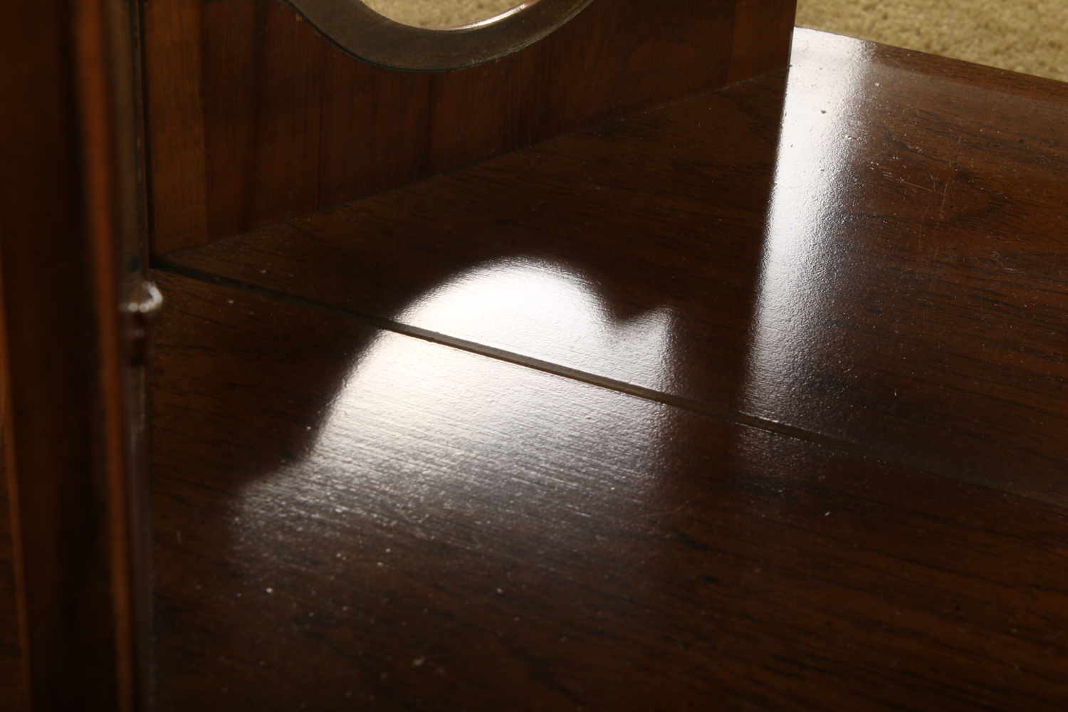 Lighted Corner Display Cabinet