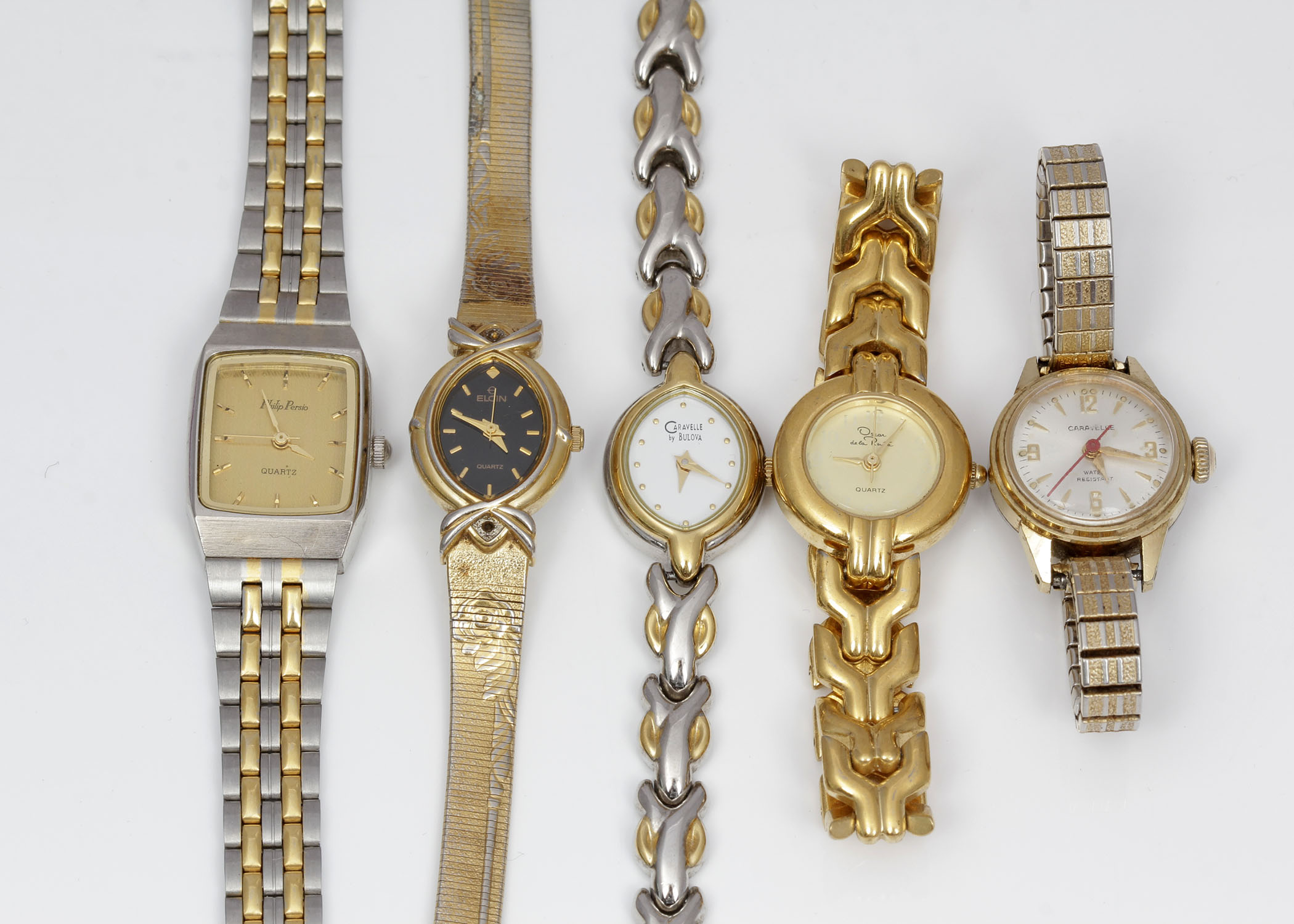 Five Vintage Women's Evening Watches