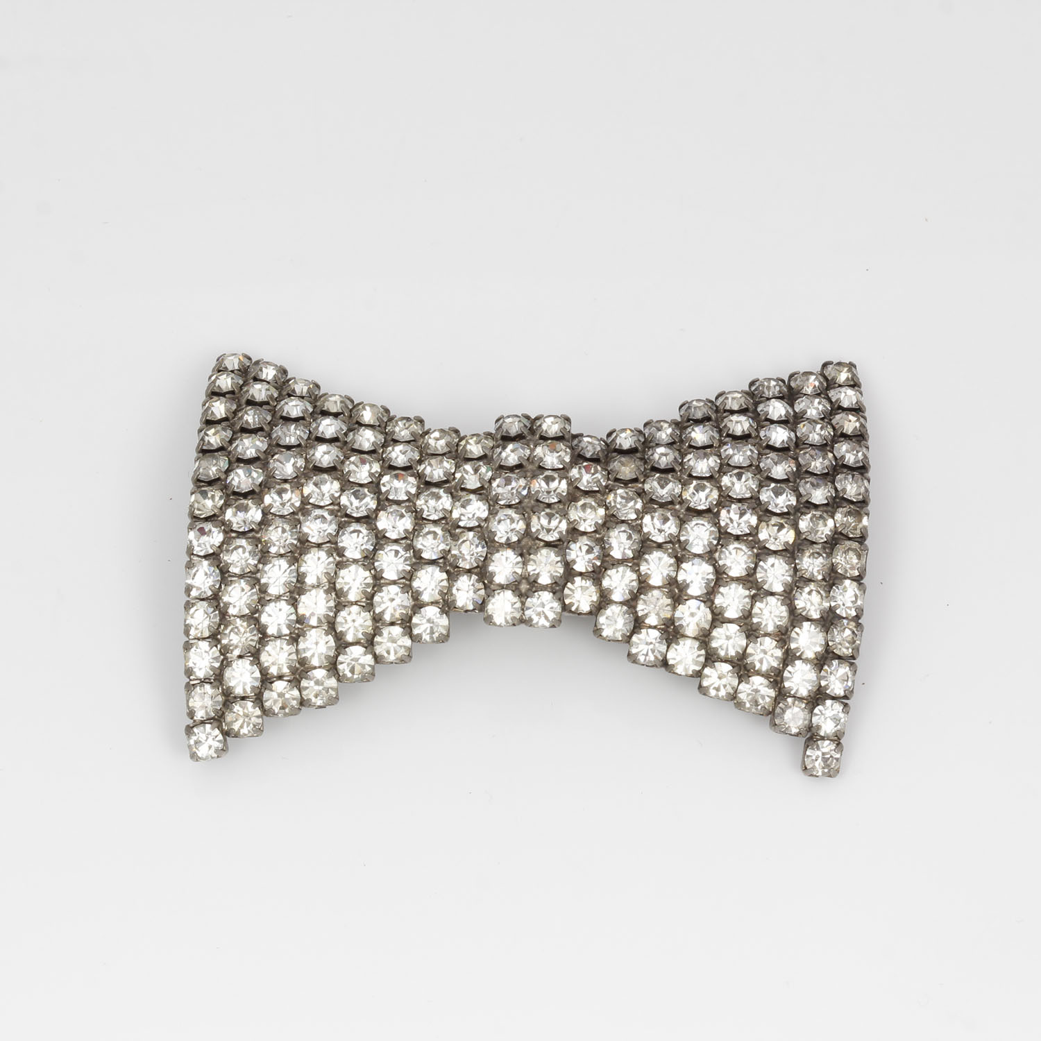 Vintage Rhinestone Bowtie Brooch