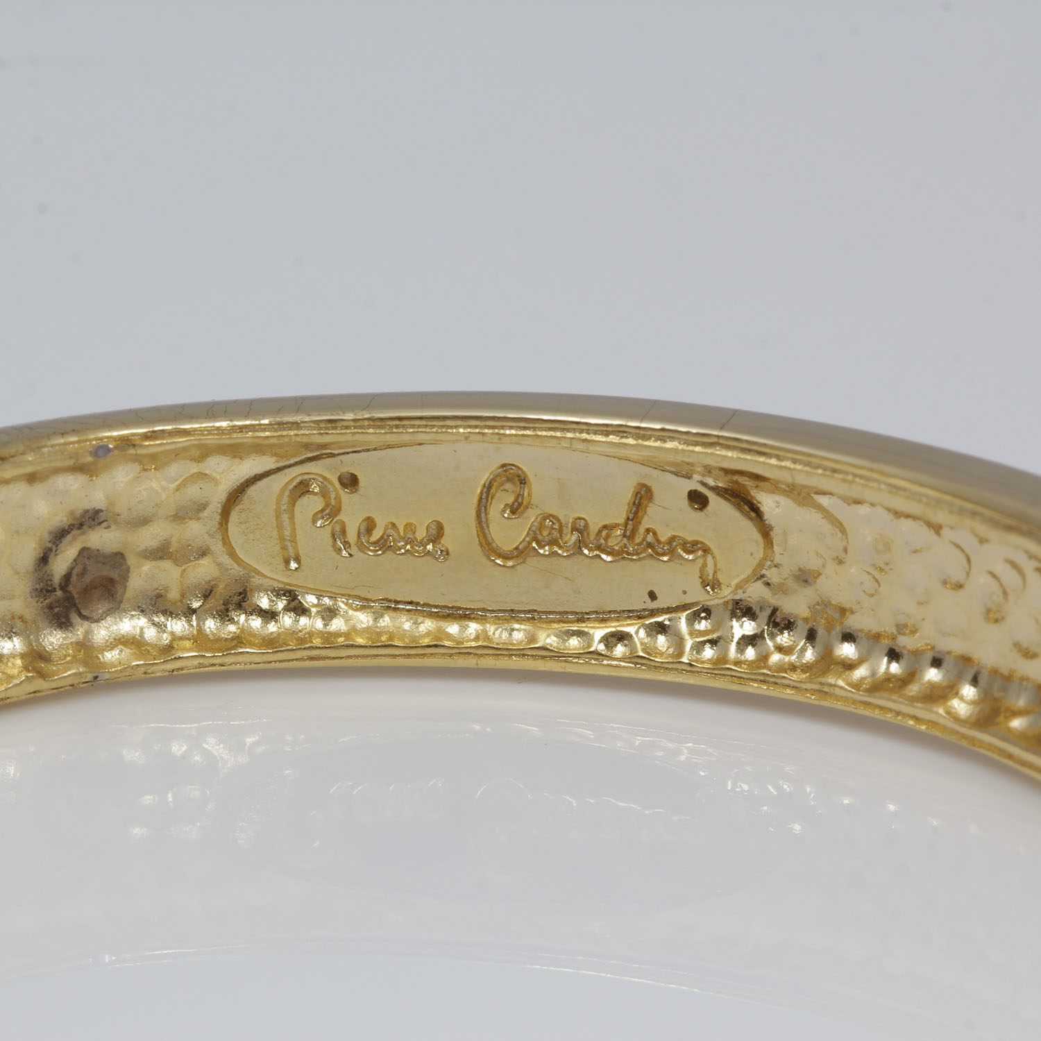 Vintage 1970s Pierre Cardin Logo Bracelet