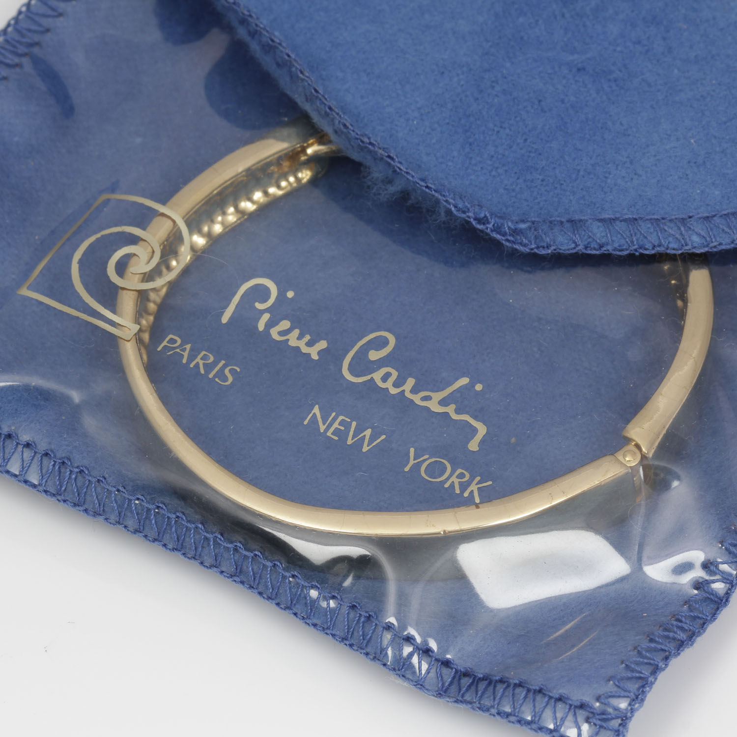 Vintage 1970s Pierre Cardin Logo Bracelet