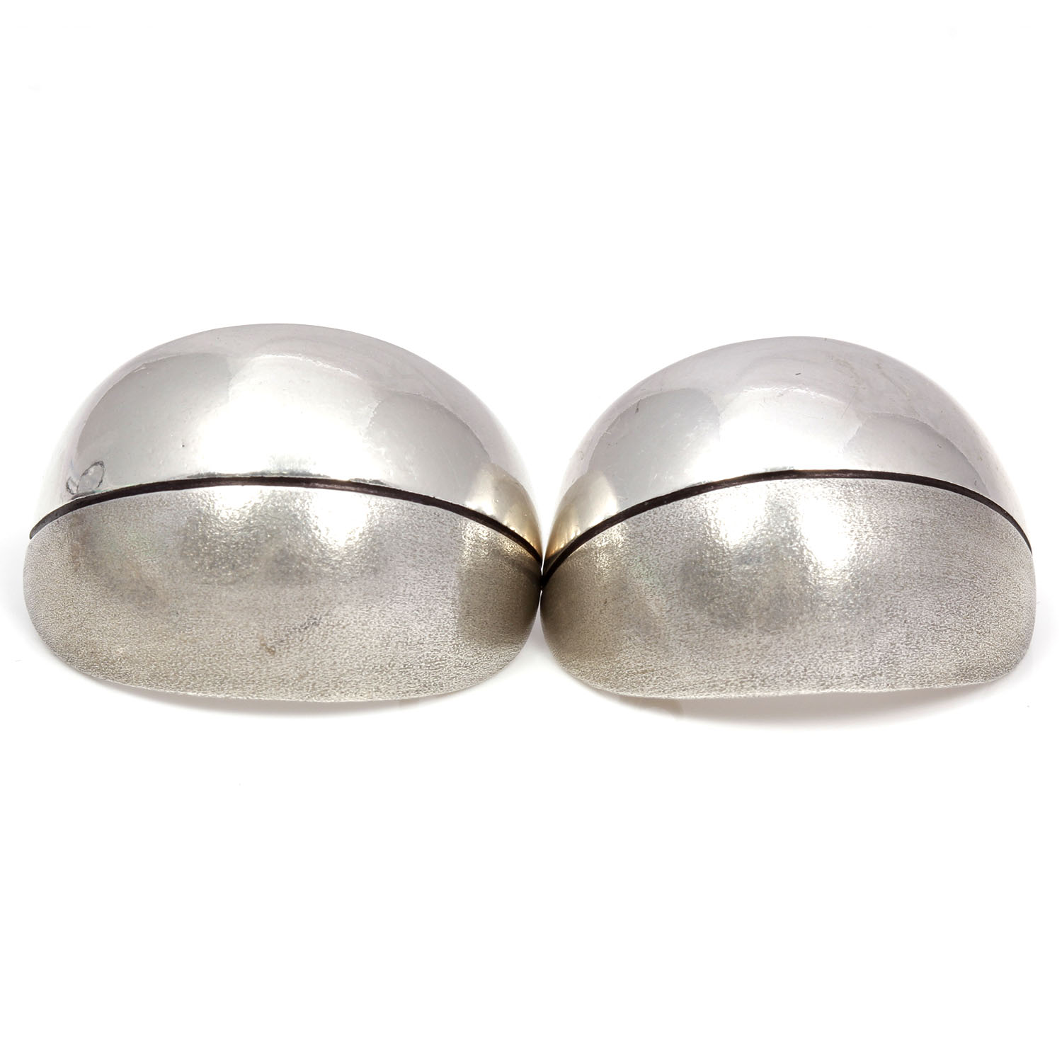 Pair of Sterling Silver Stacy Givon Israel  Modernist Earrings