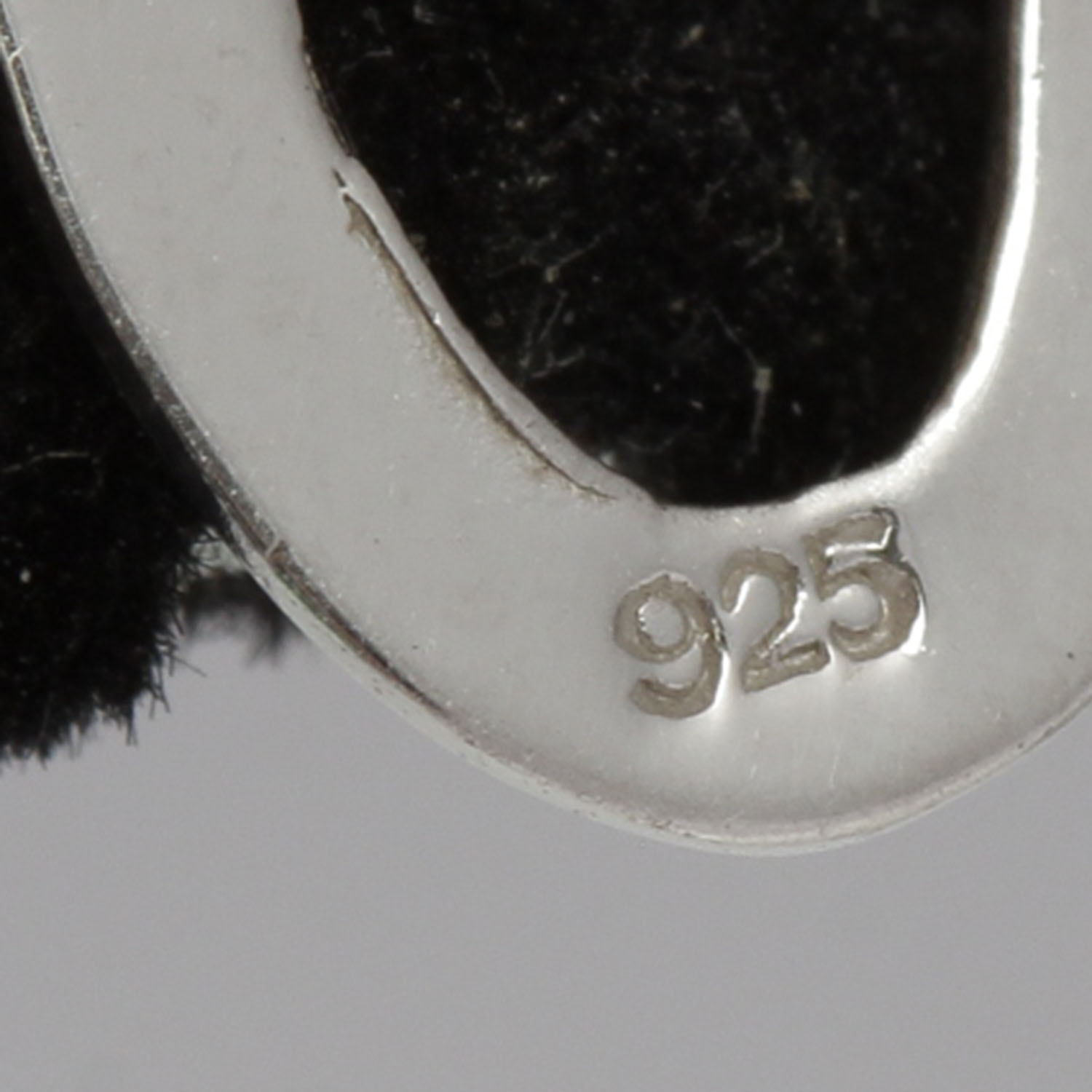 Pair of Sterling Silver Modernist Earrings