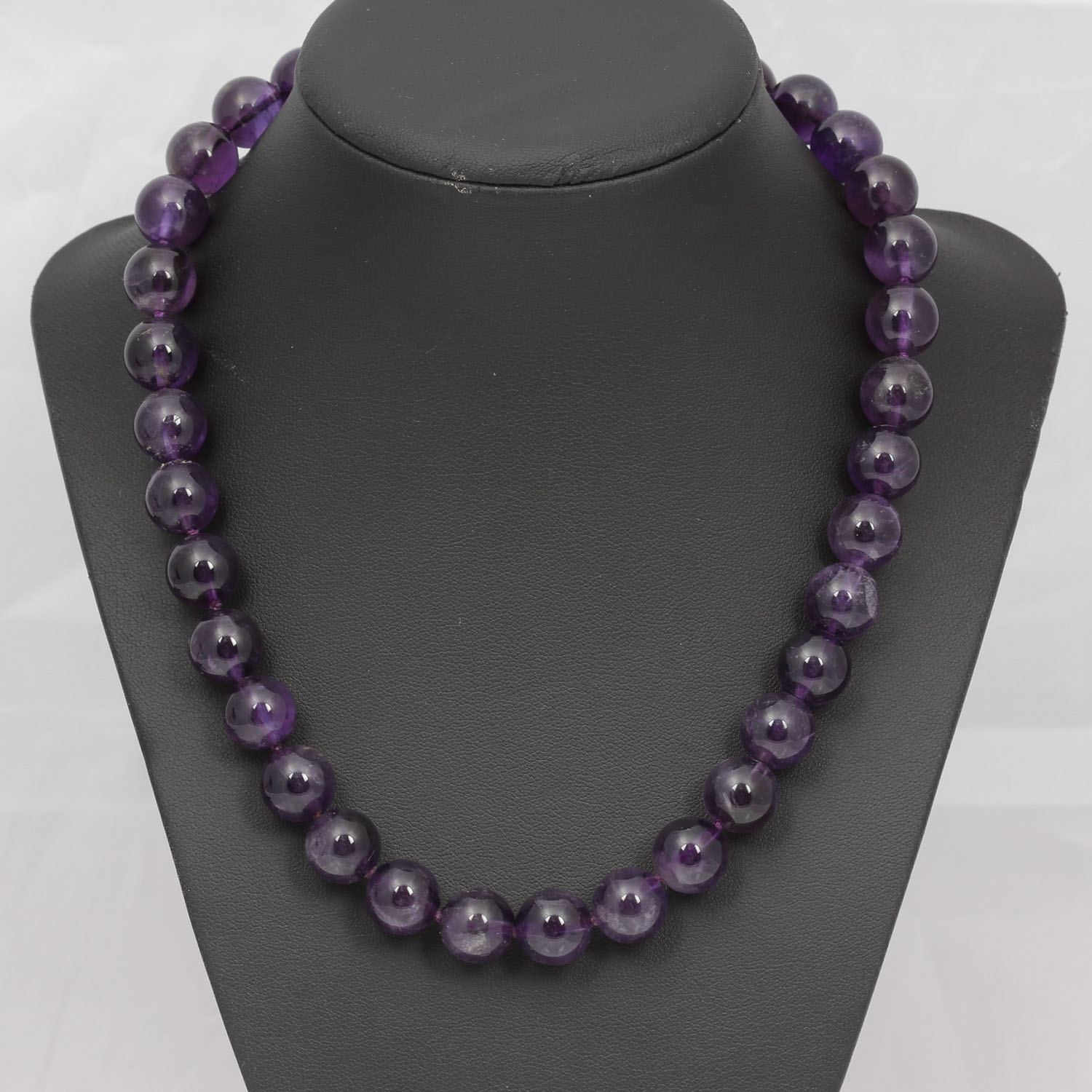 Amethyst Beaded Necklace