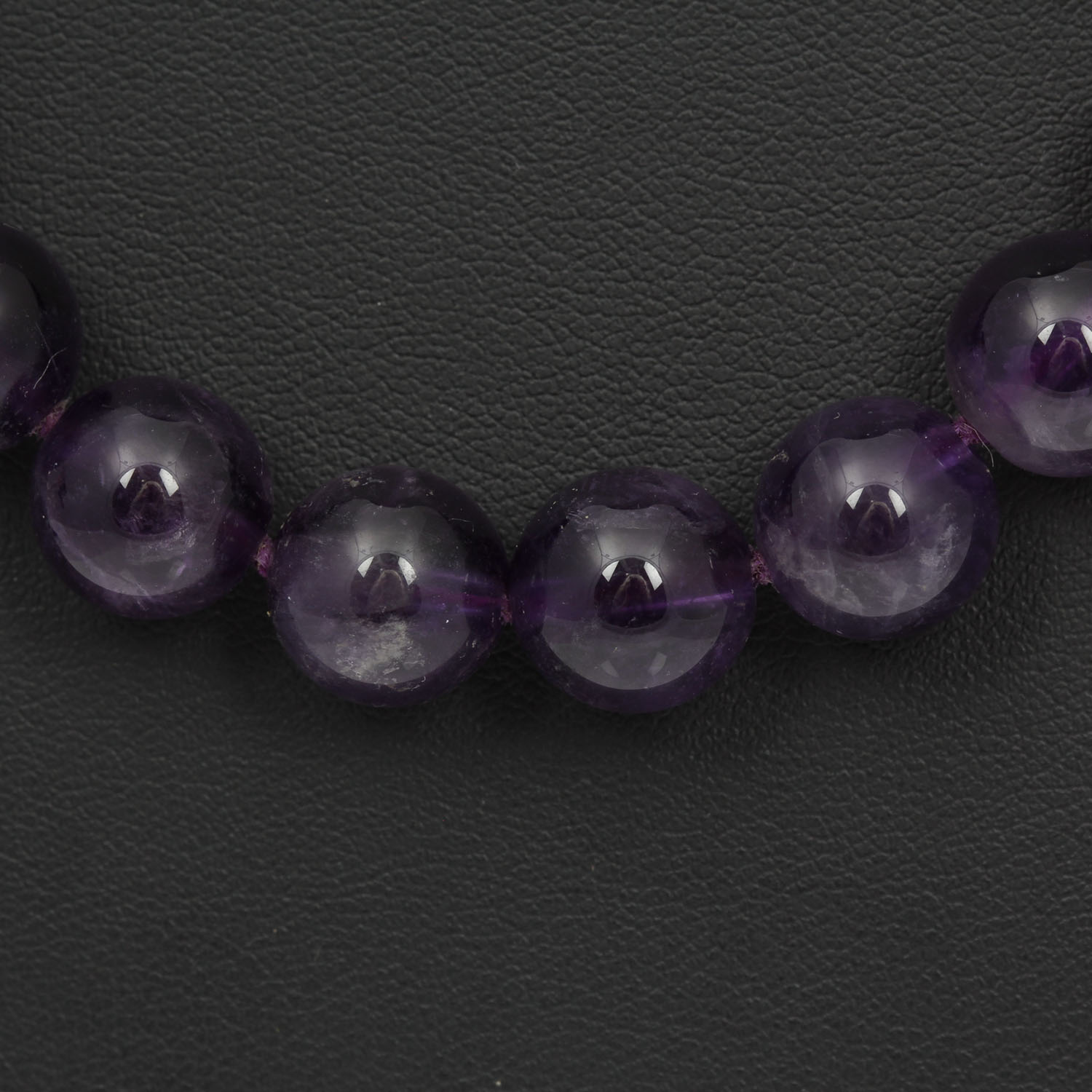 Amethyst Beaded Necklace