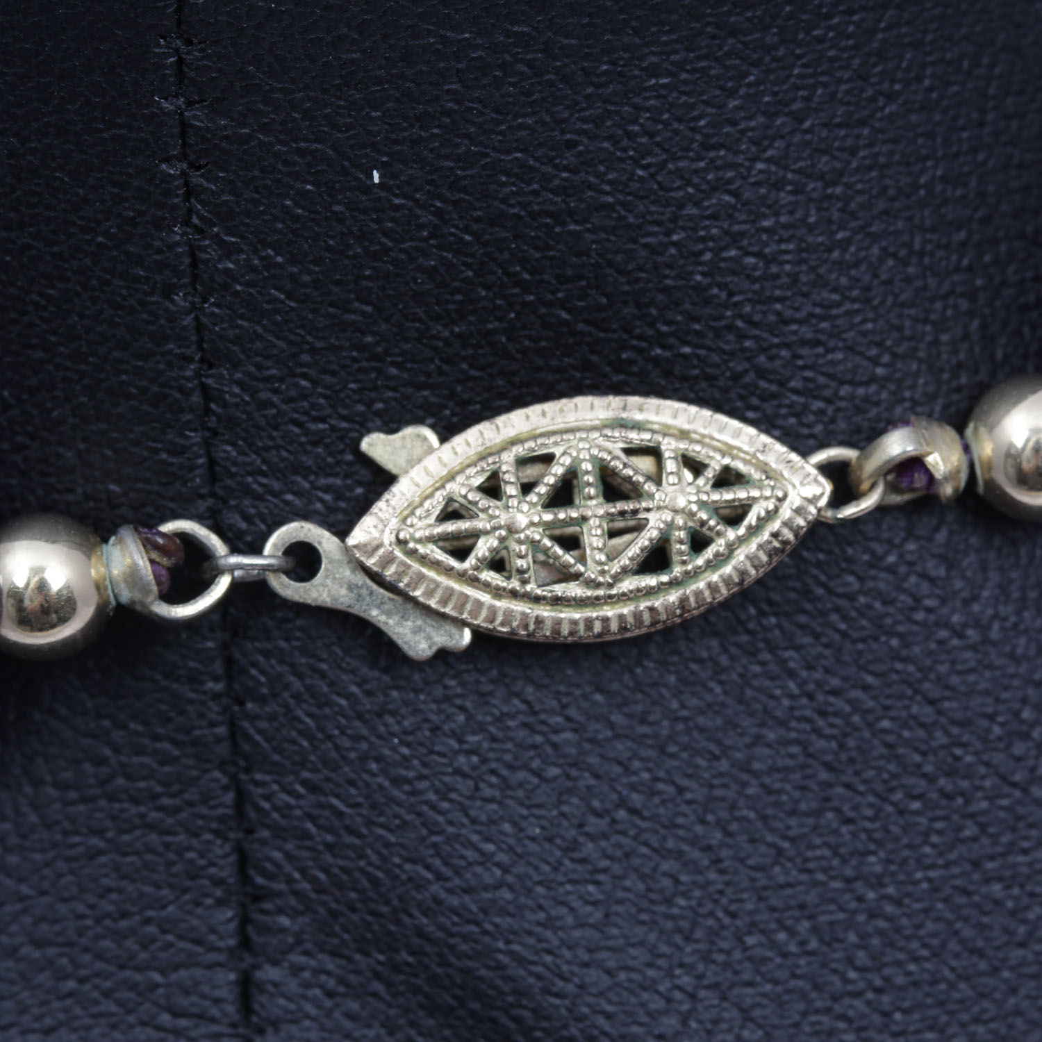 Amethyst Beaded Necklace