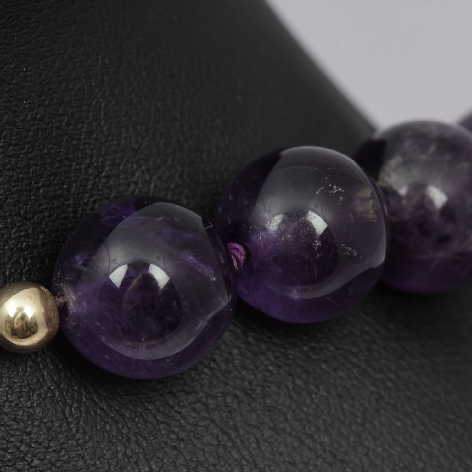 Amethyst Beaded Necklace