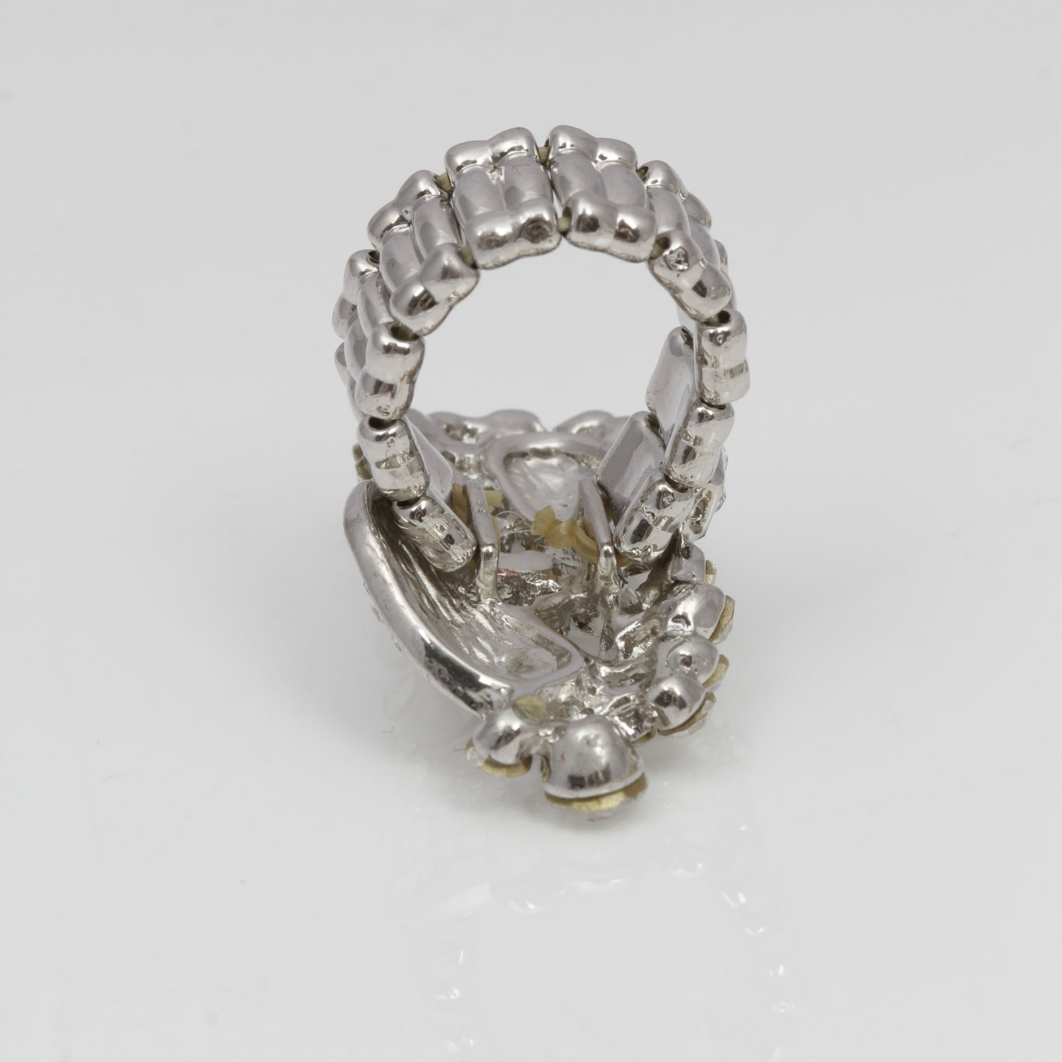 Trio of Rhinestone Rings