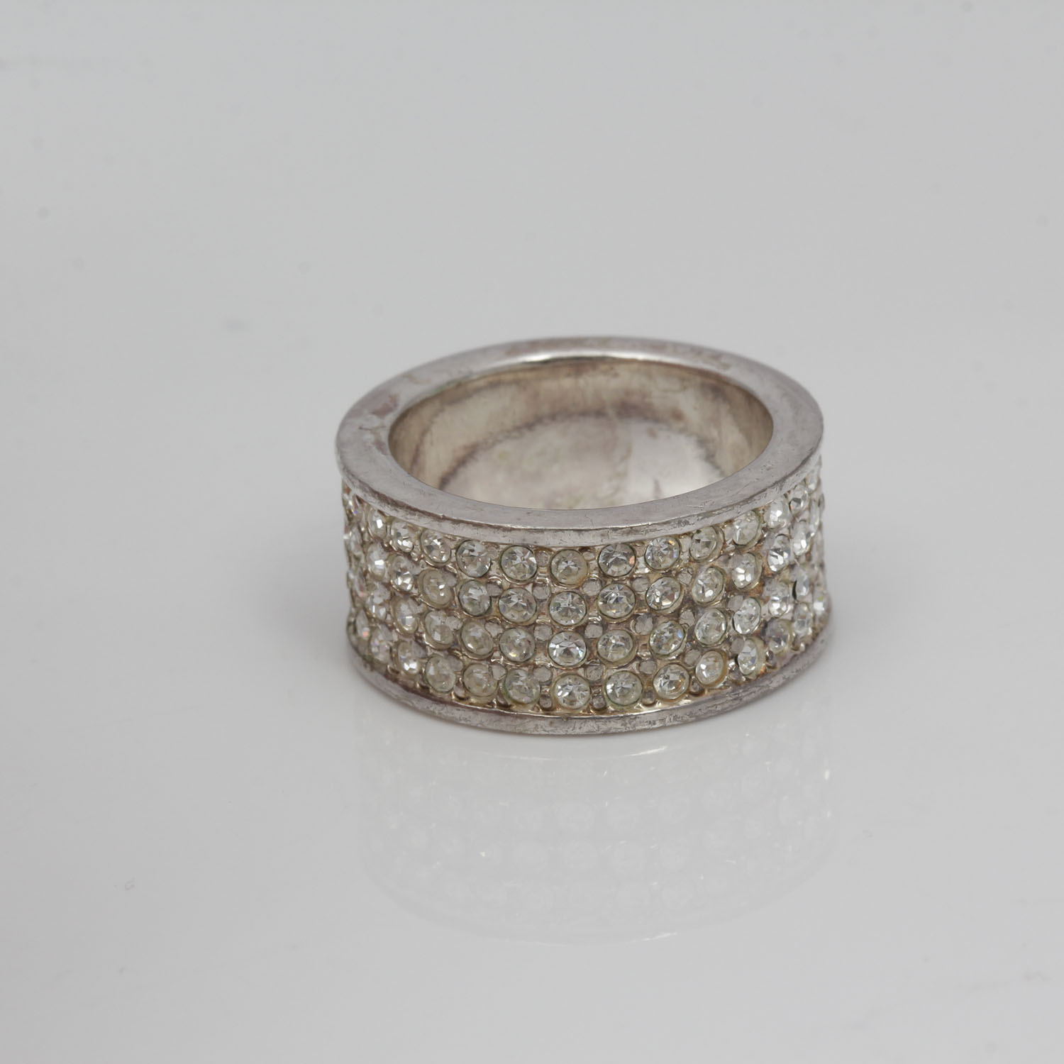 Trio of Rhinestone Rings