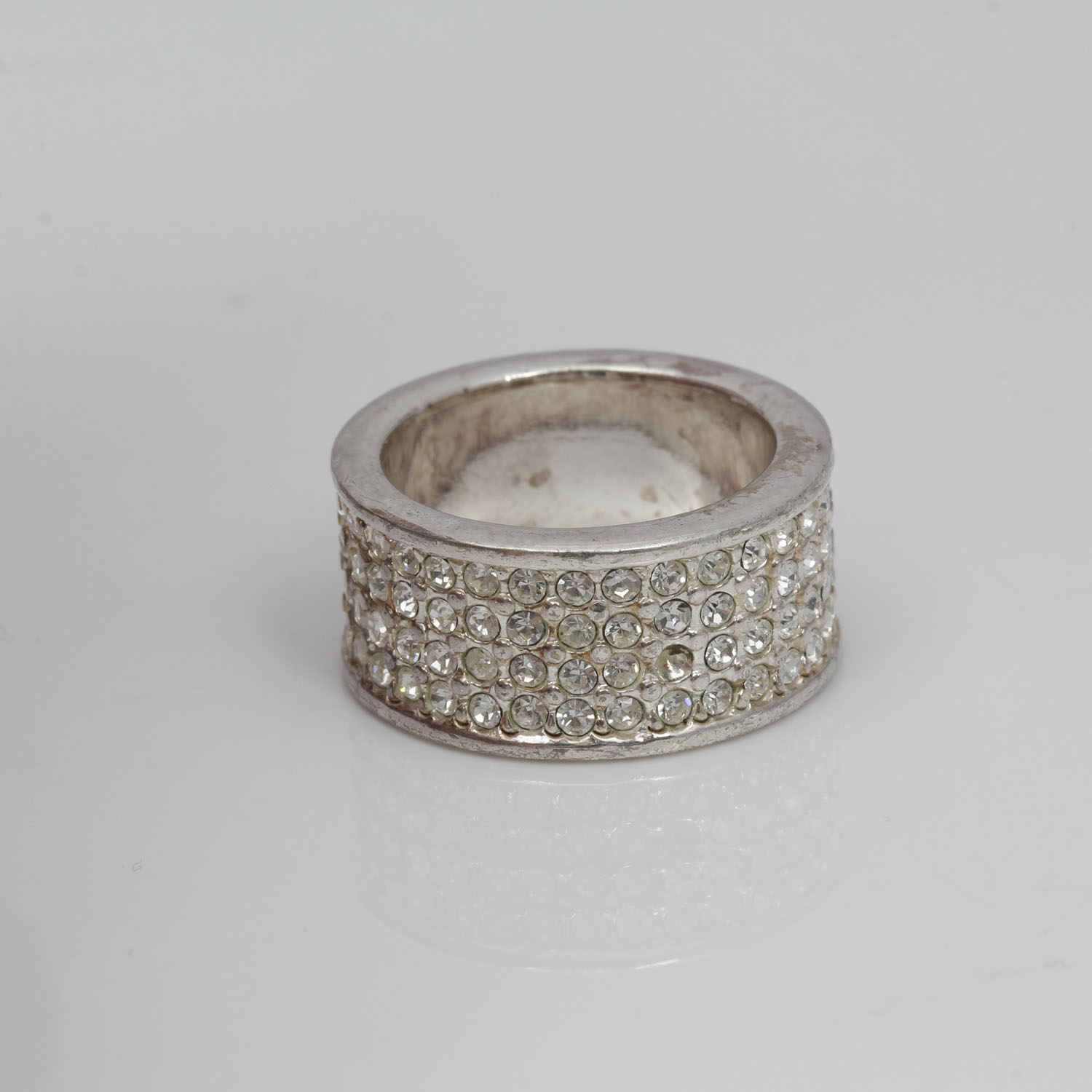 Trio of Rhinestone Rings