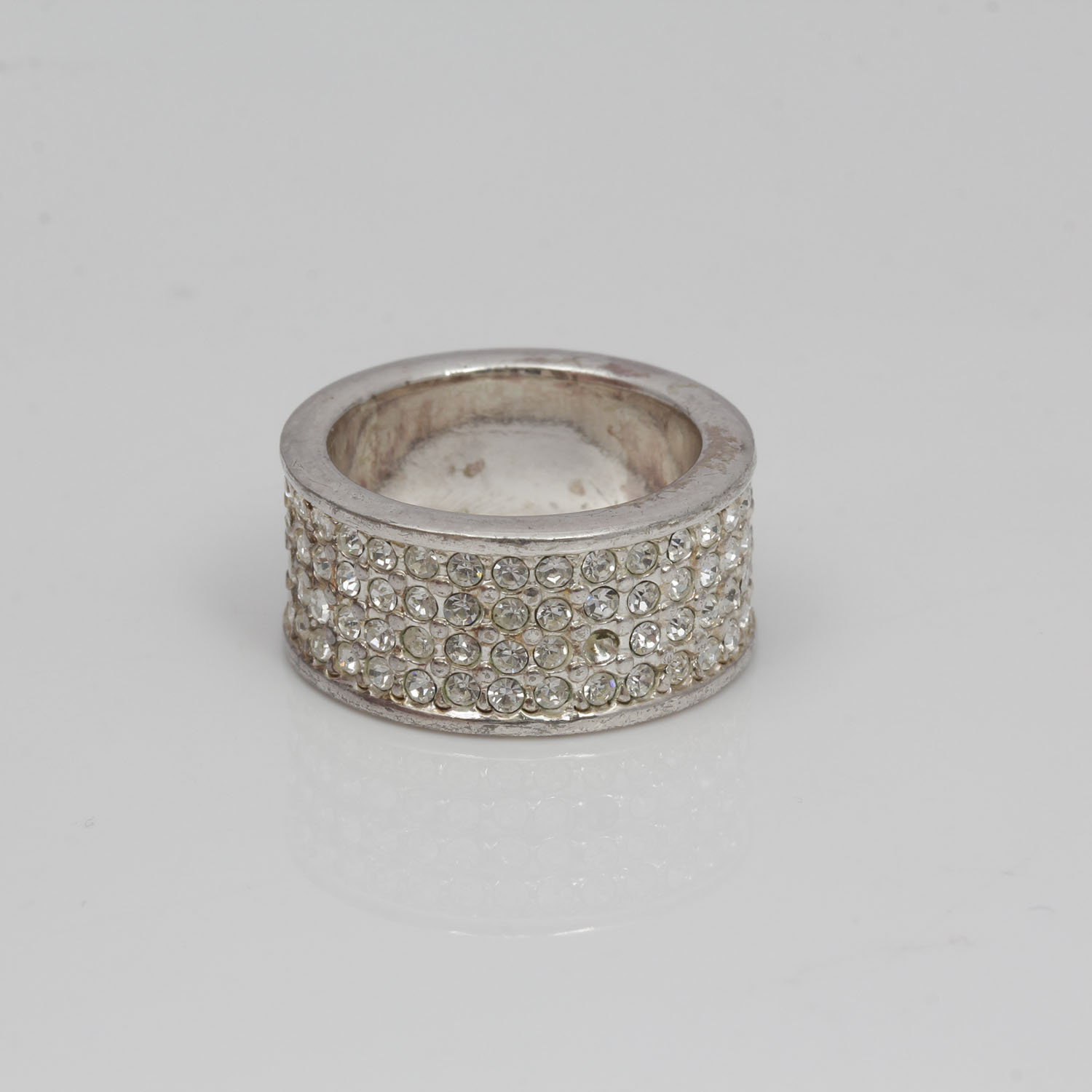 Trio of Rhinestone Rings