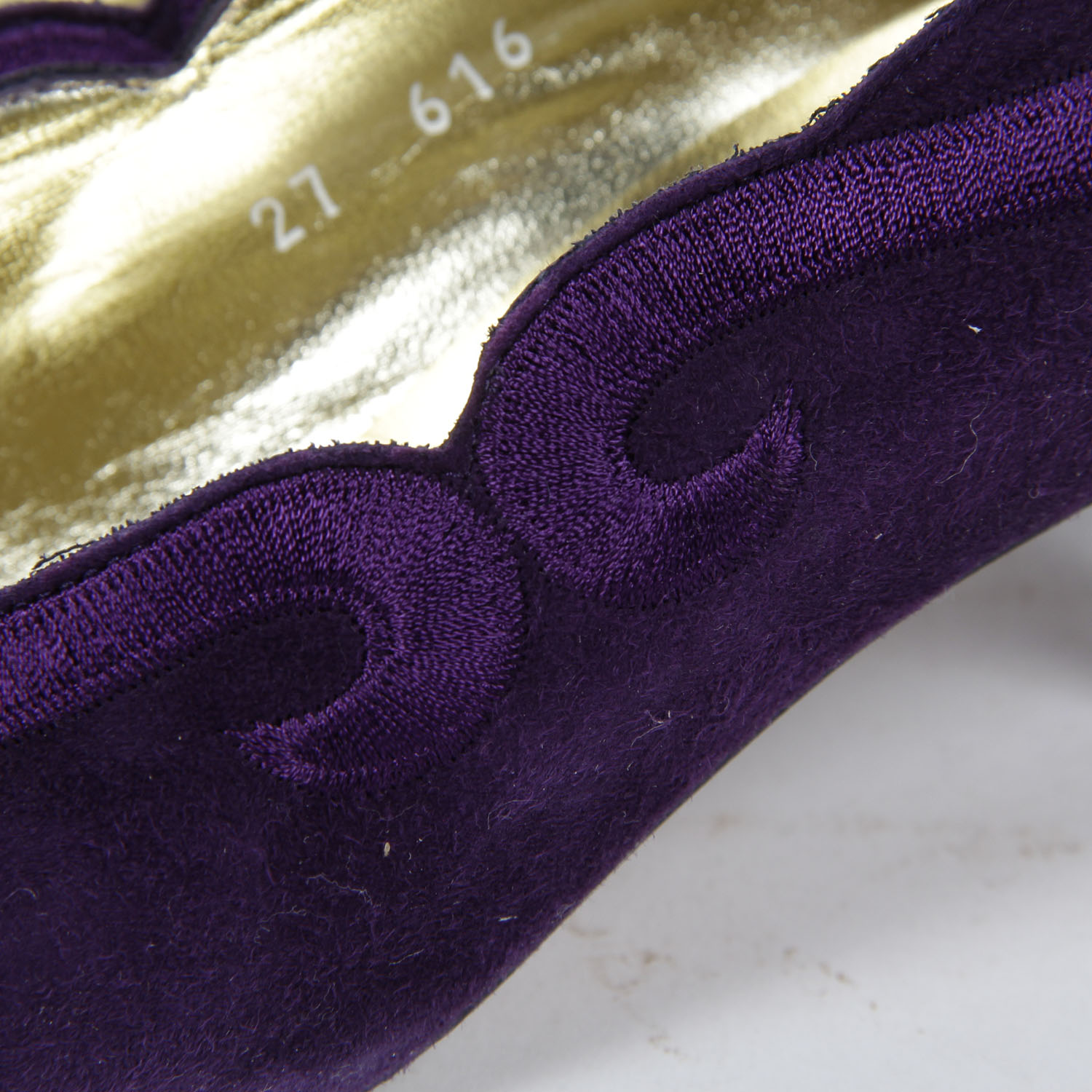 Pair of Vintage Escada Purple Suede Pumps Size 7