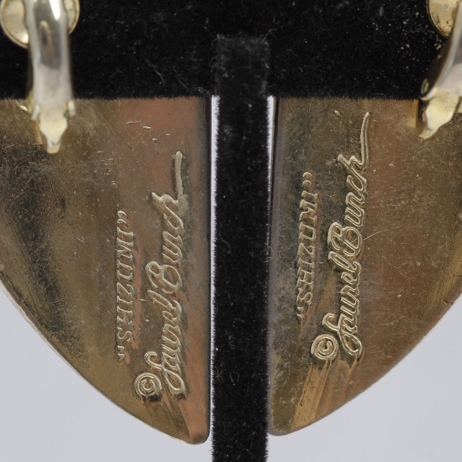 Vintage Laurel Burch Shizumi Enameled Earrings