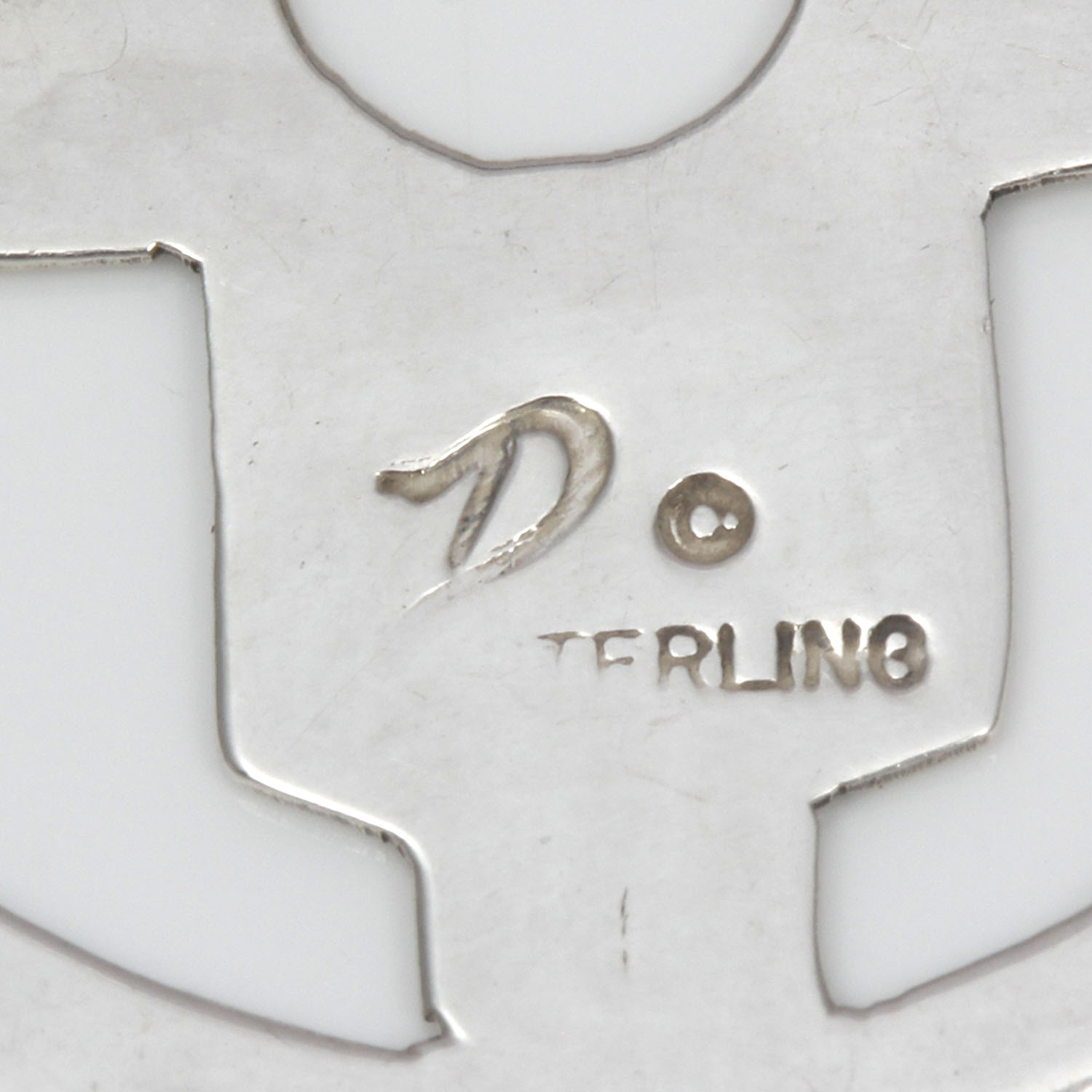 Vintage Sterling Silver Signed Brooch