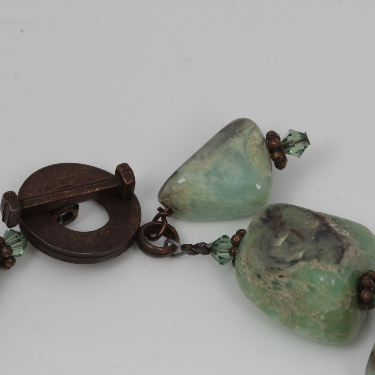 Chyrsoprase Australian Jade Bracelet