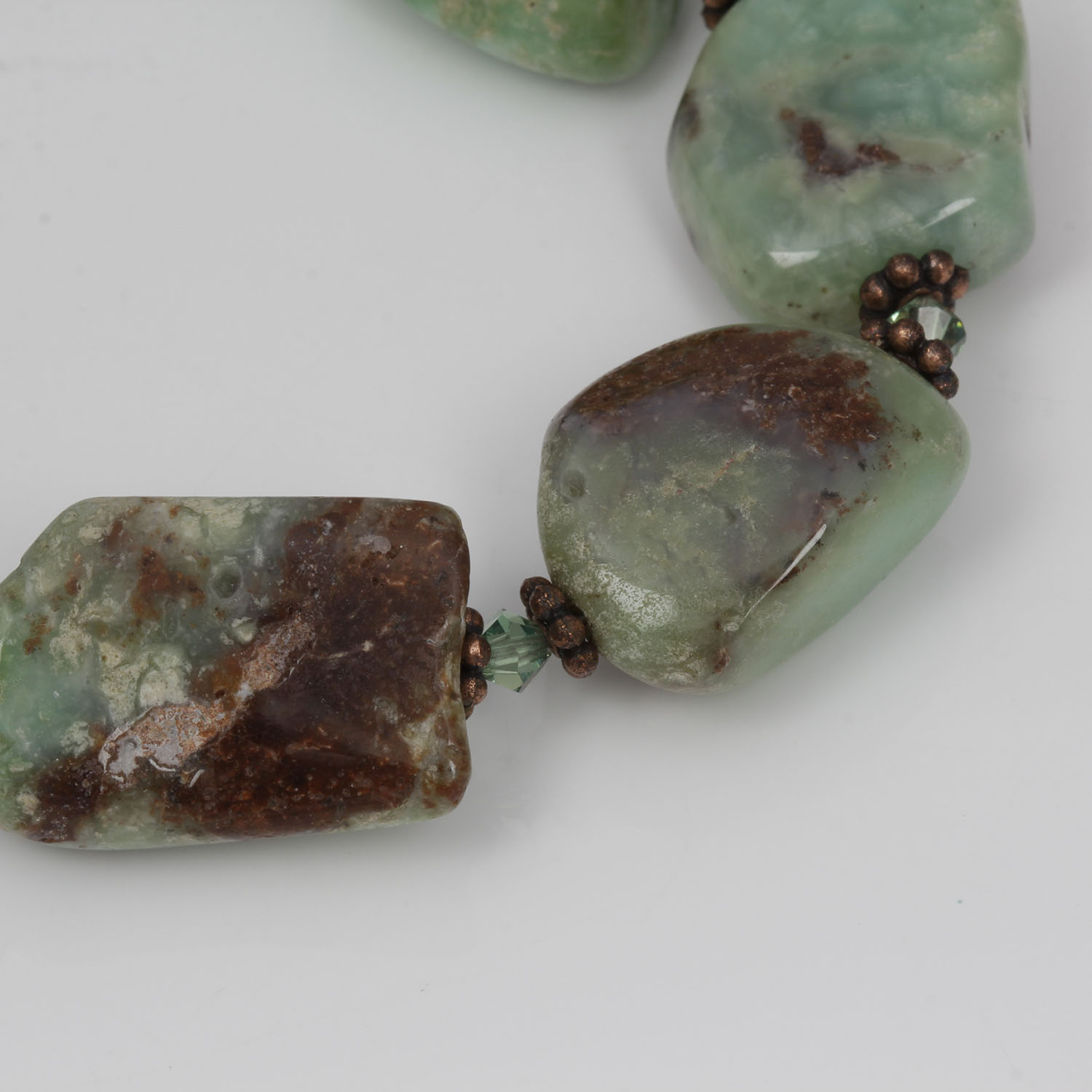 Chyrsoprase Australian Jade Bracelet