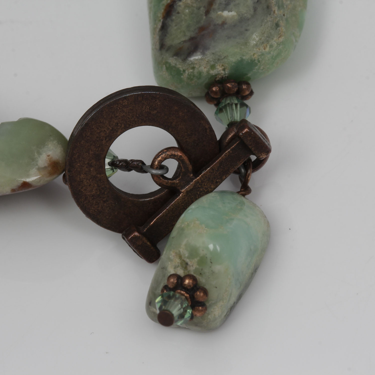 Chyrsoprase Australian Jade Bracelet