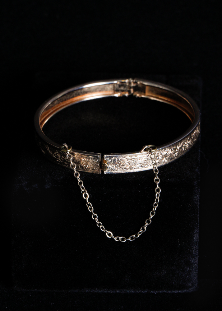 Gold Filled Bangle Bracelet