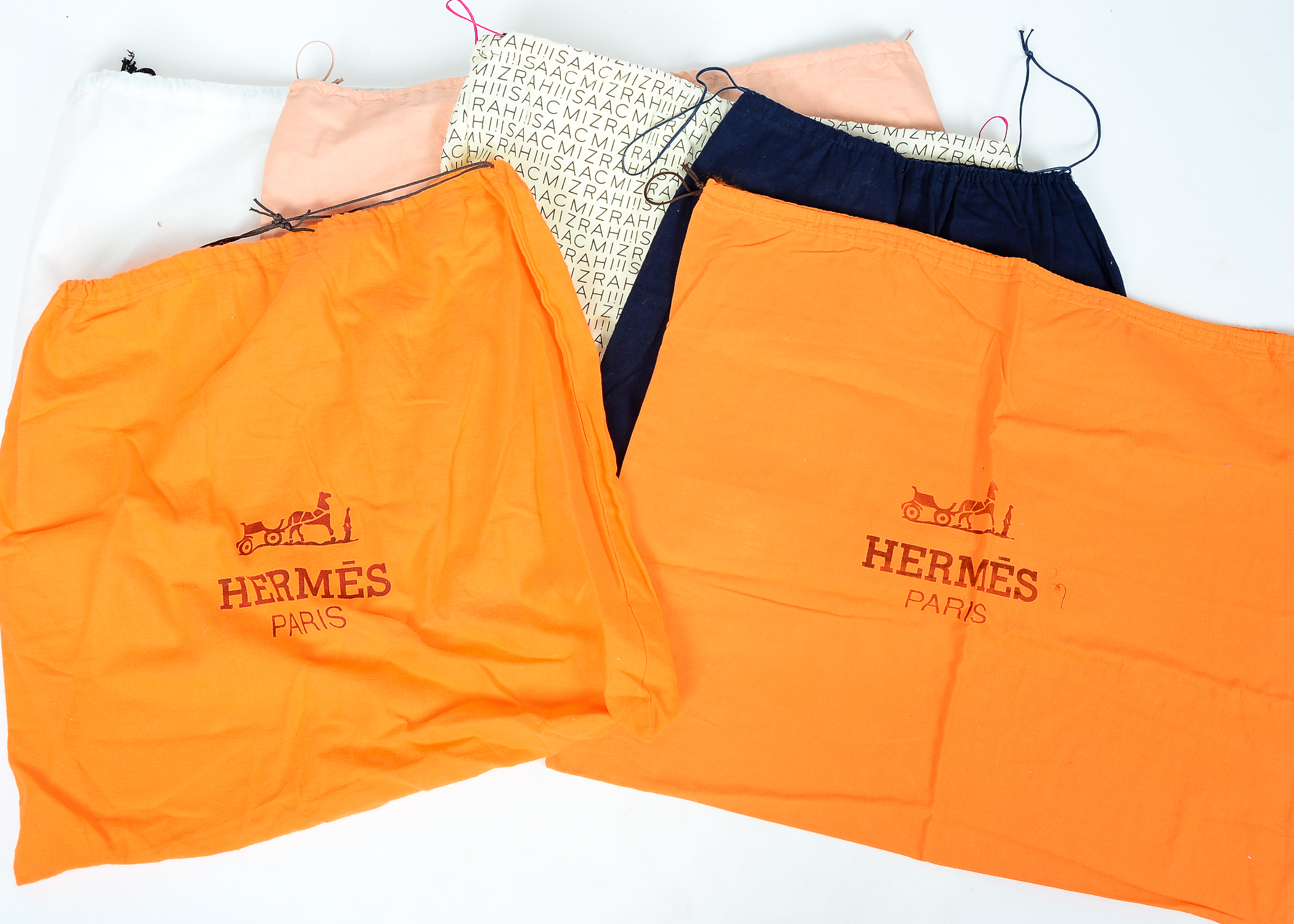 Collection of Dust Bags Featuring Prada, Chanel, Gucci, and More