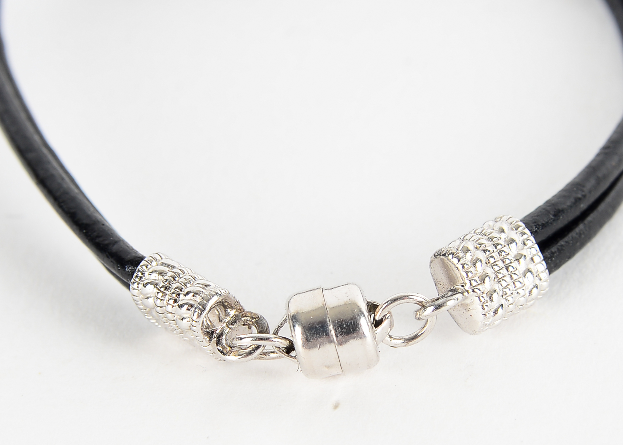 Sterling Silver and Diamond Bracelet