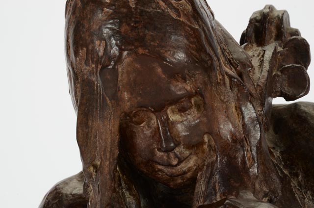 Stanley Bleifeld Bronze Sculpture "The Cellist"