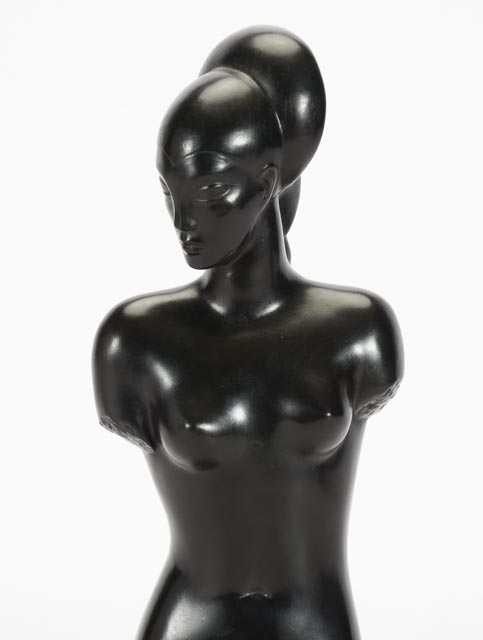 Boris Lovet-Lorski Bronze Sculpture "Polynesian Lady"