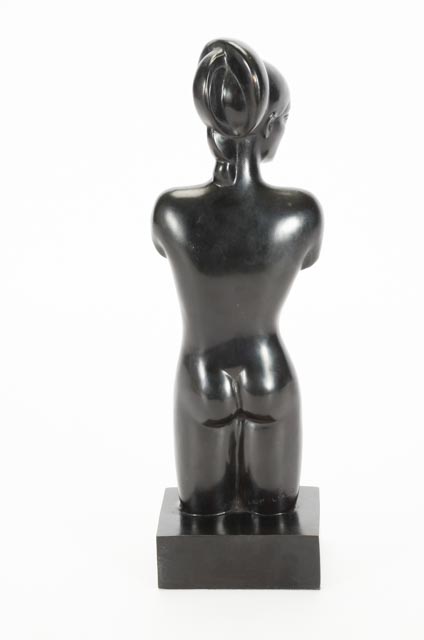 Boris Lovet-Lorski Bronze Sculpture "Polynesian Lady"