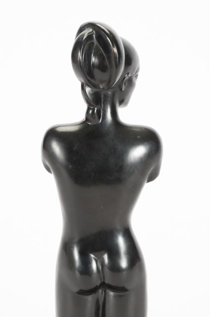 Boris Lovet-Lorski Bronze Sculpture "Polynesian Lady"