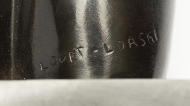 Boris Lovet-Lorski Bronze Sculpture "Polynesian Lady"