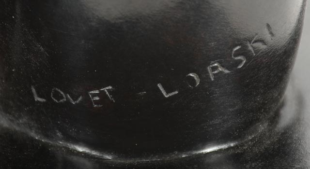 Boris Lovet-Lorski Bronze Sculpture "Polynesian Lady"