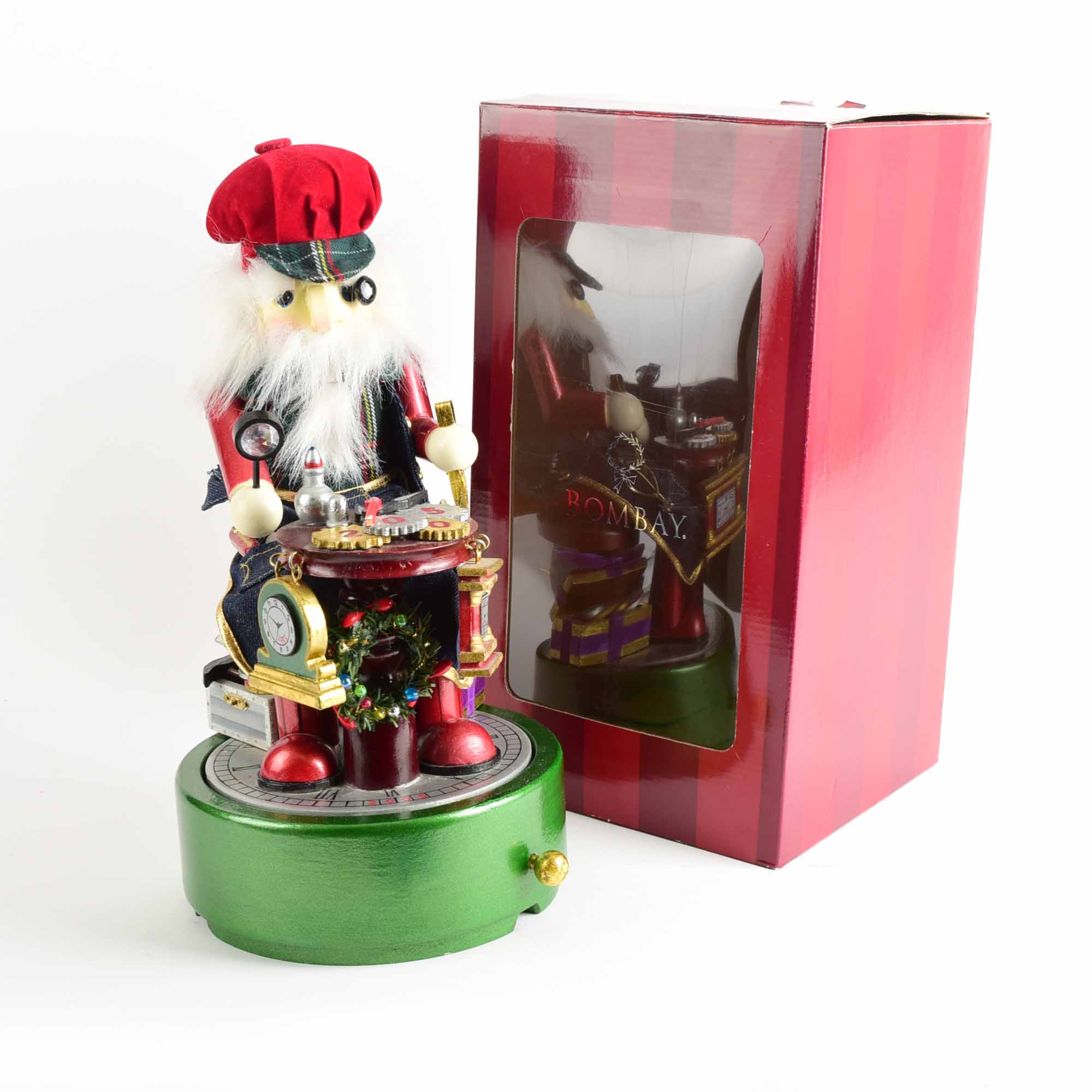 Bombay Watchmaker Music Box Nutcracker