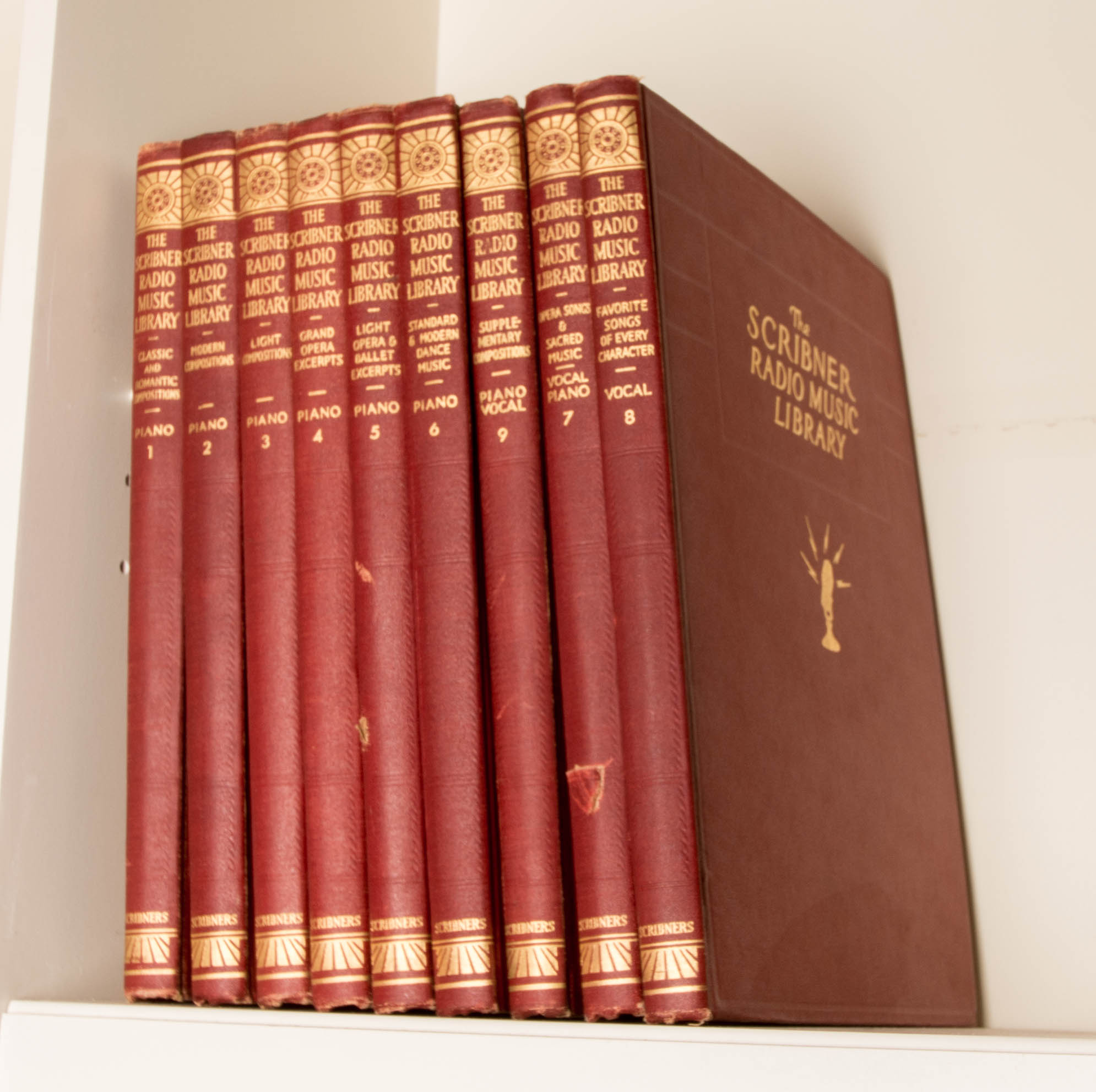 "The Scribner Radio Music Library" Volumes 1-8