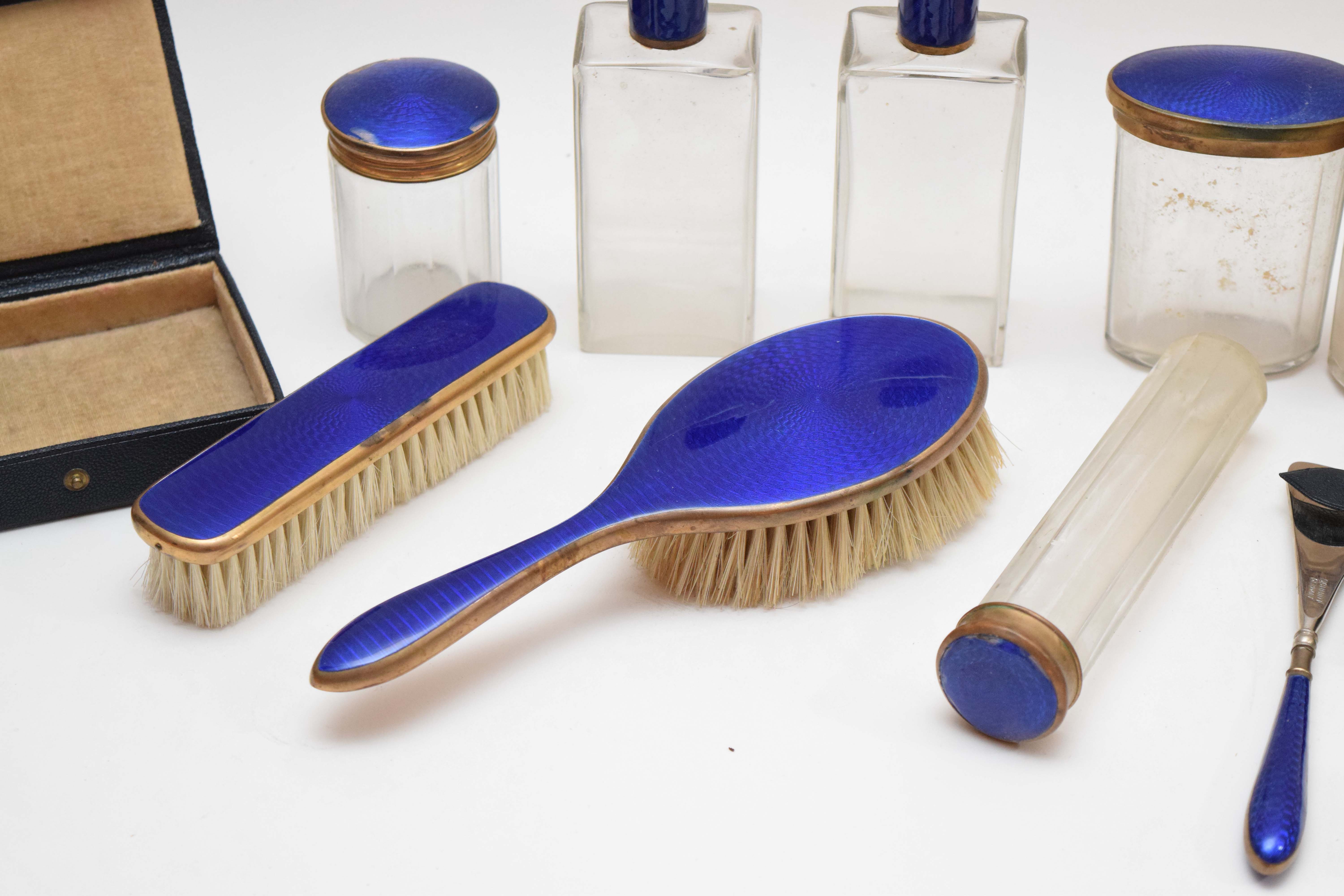 Antique Leather Vanity Case