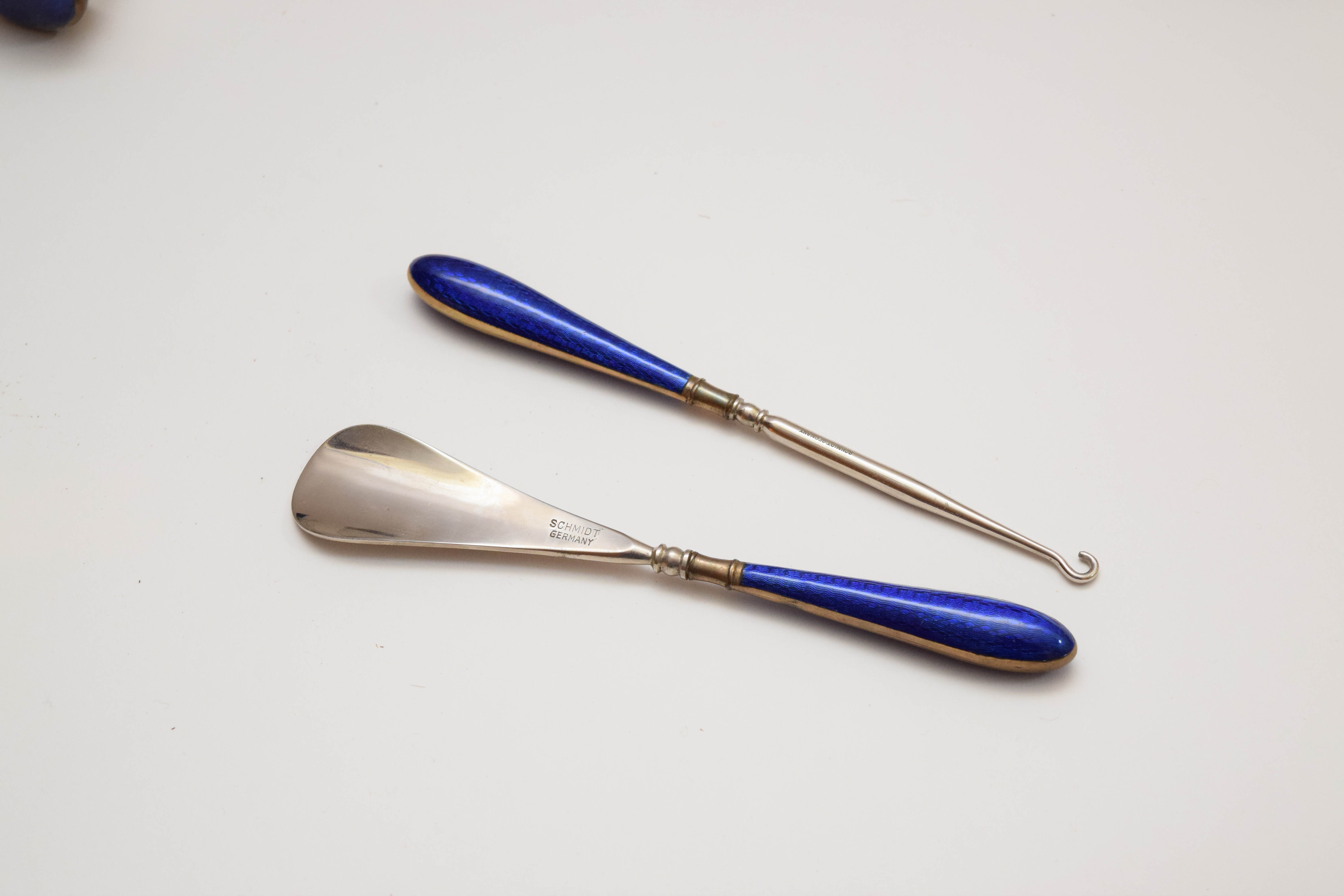 Antique Leather Vanity Case