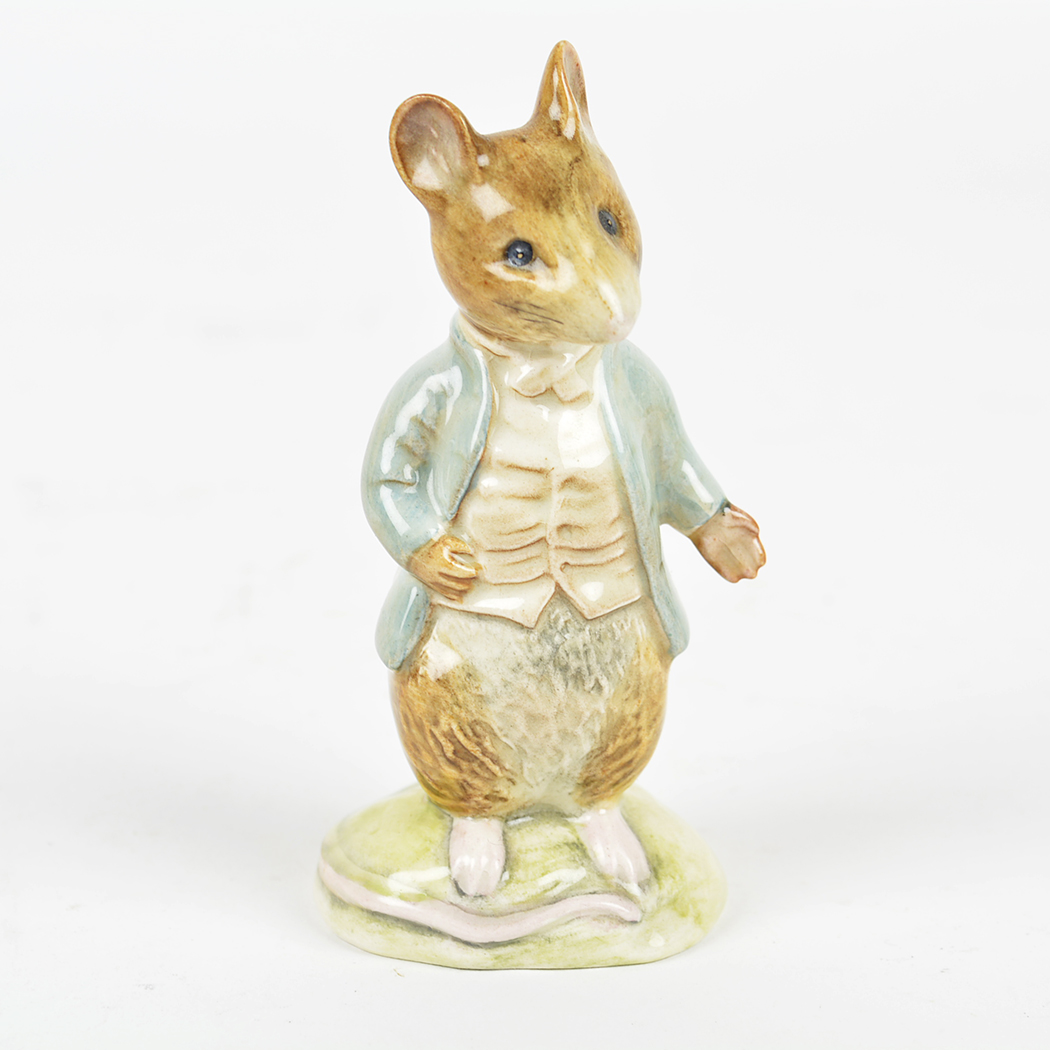 Three Beatrix Potter Porcelain Figurines