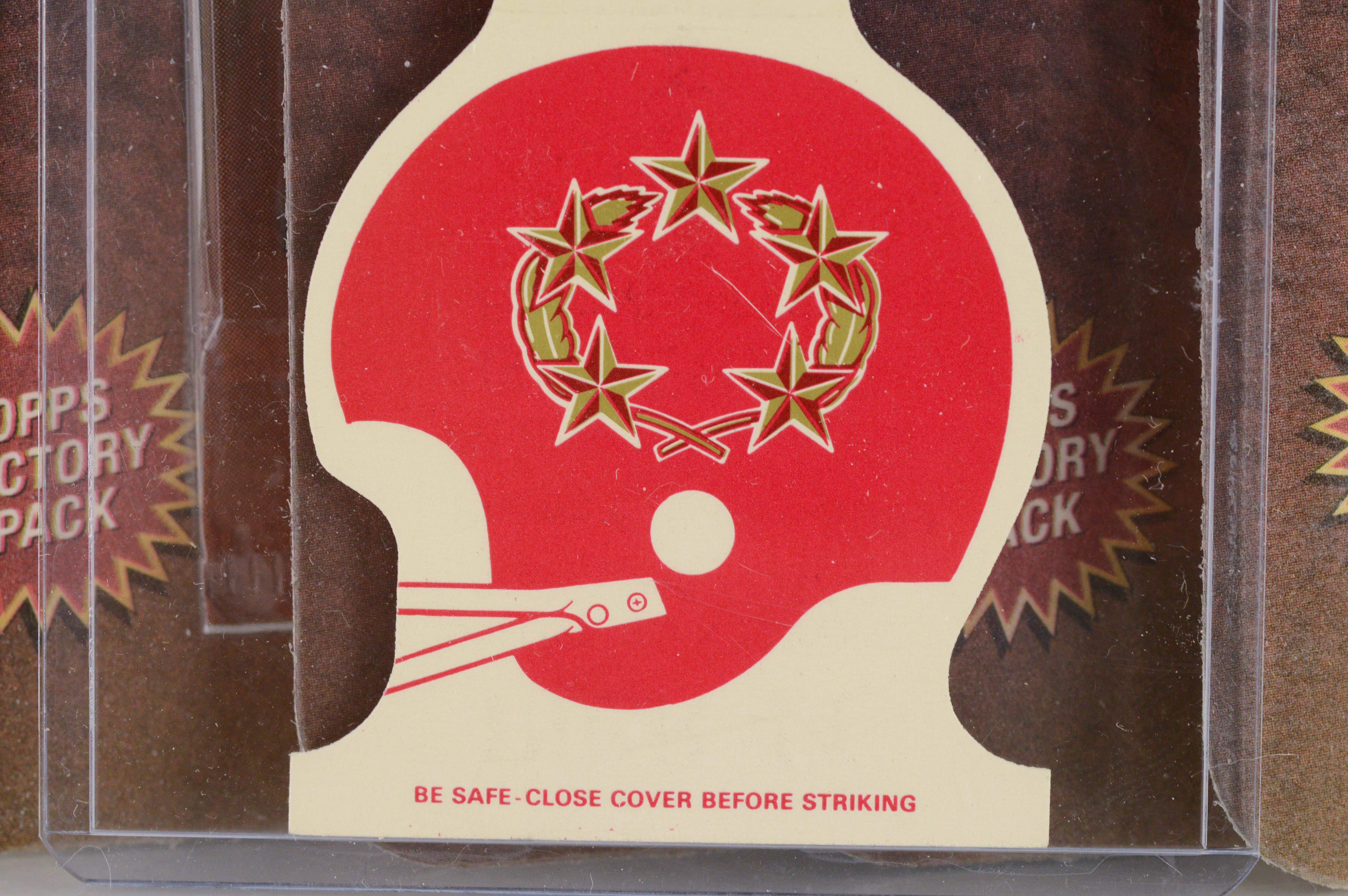 1997 Topps Chrome NFL Football Cards with Vintage New Jersey Generals Matchbook