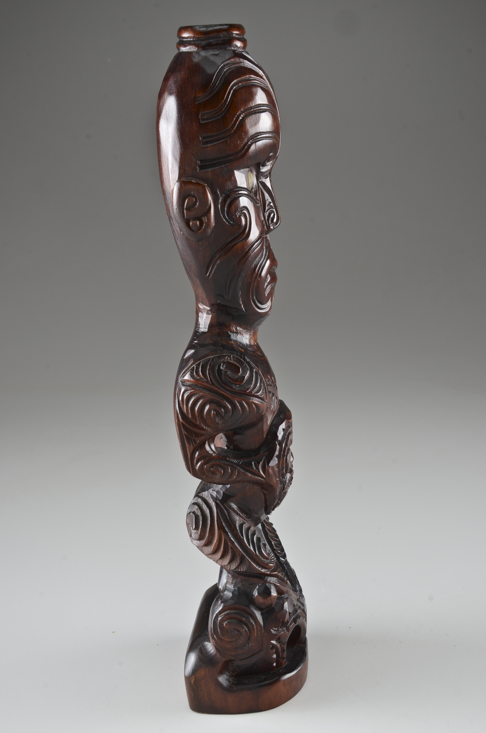 Collection of Vintage Wood Carved Figures