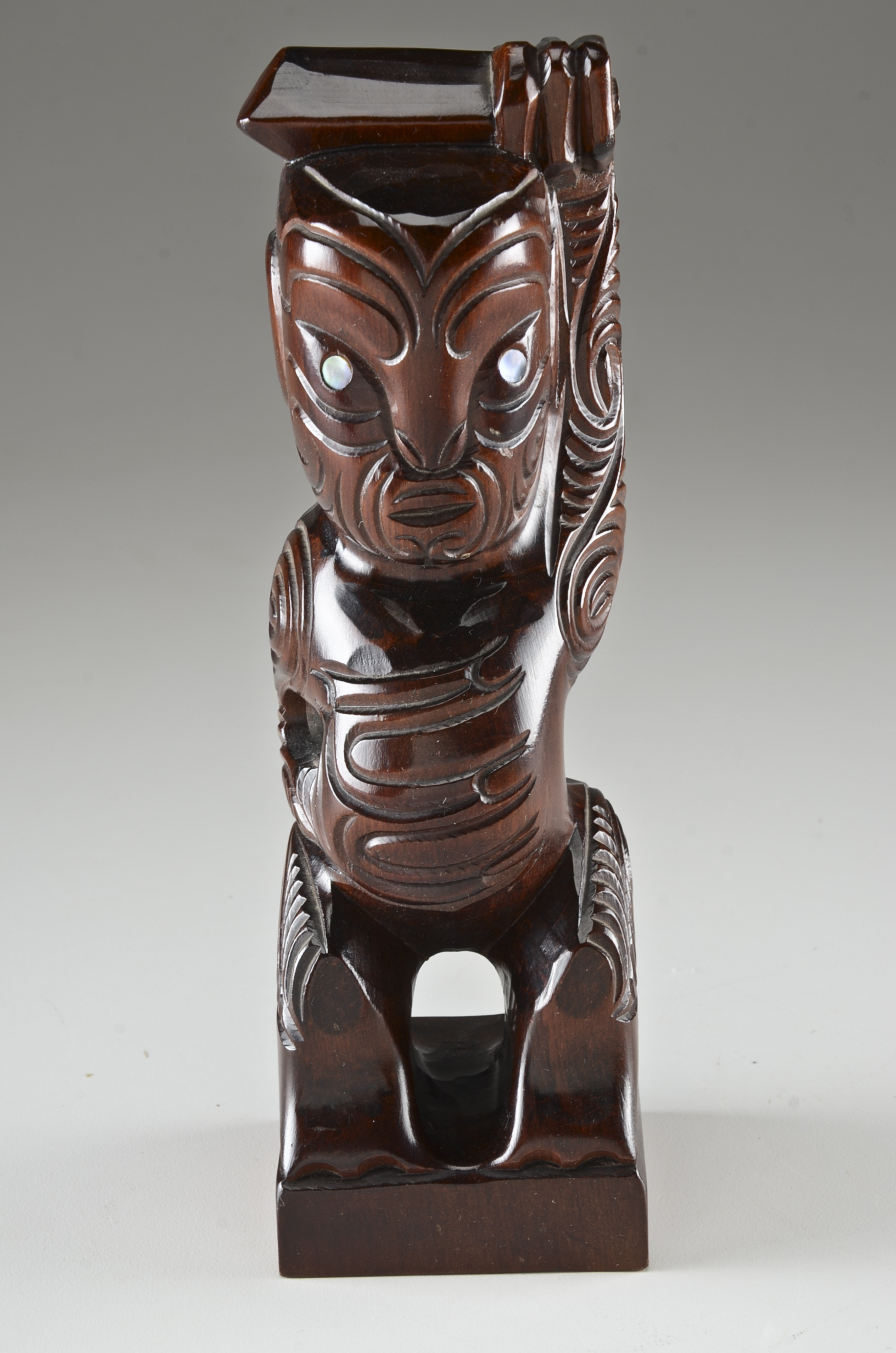 Collection of Vintage Wood Carved Figures