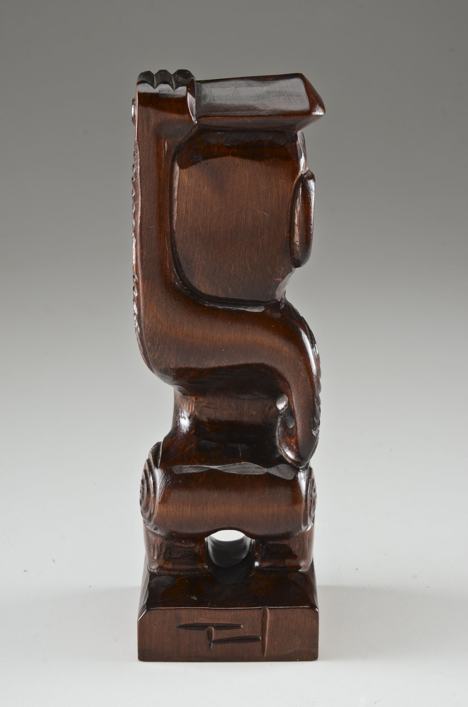 Collection of Vintage Wood Carved Figures