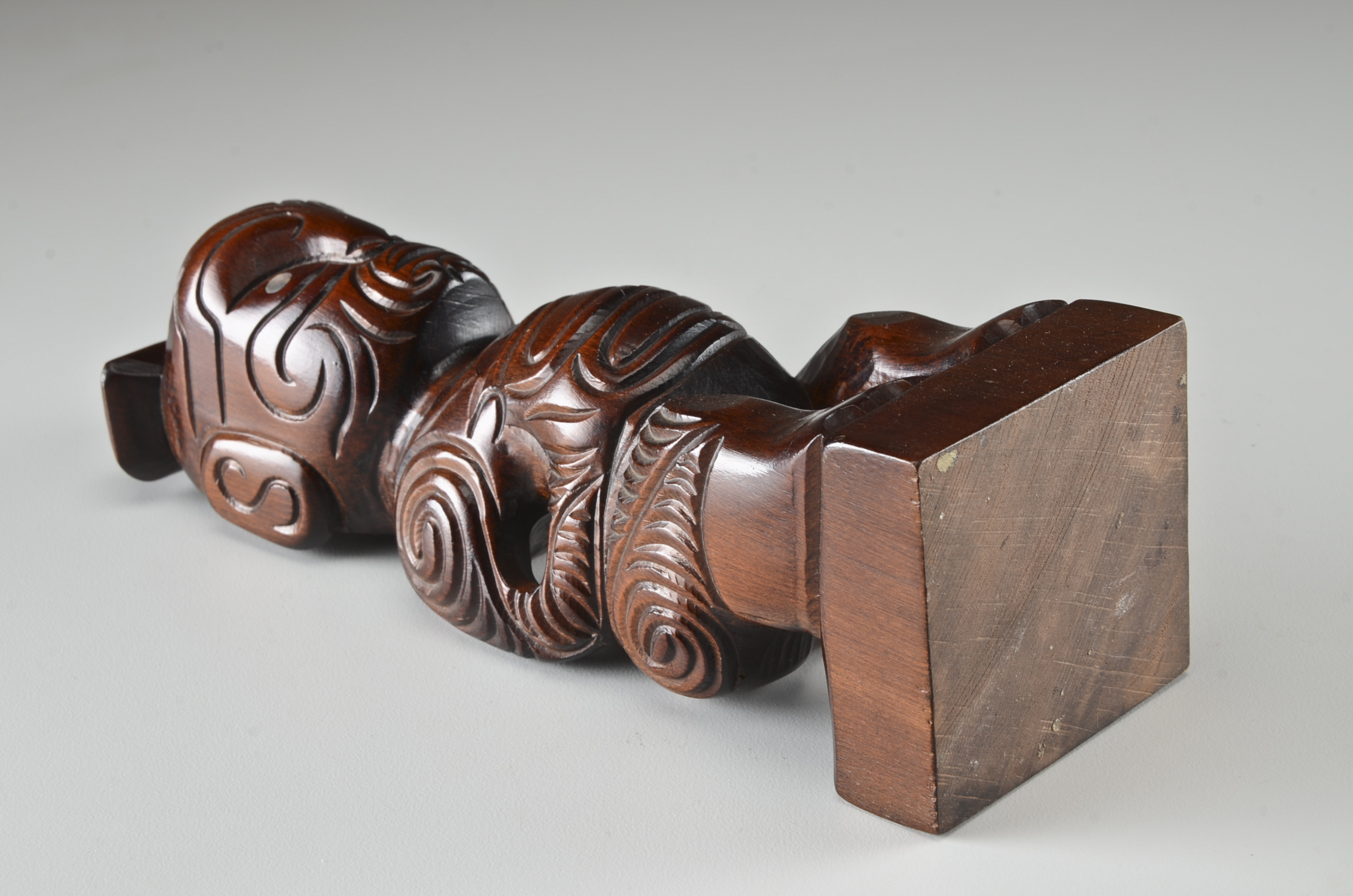 Collection of Vintage Wood Carved Figures