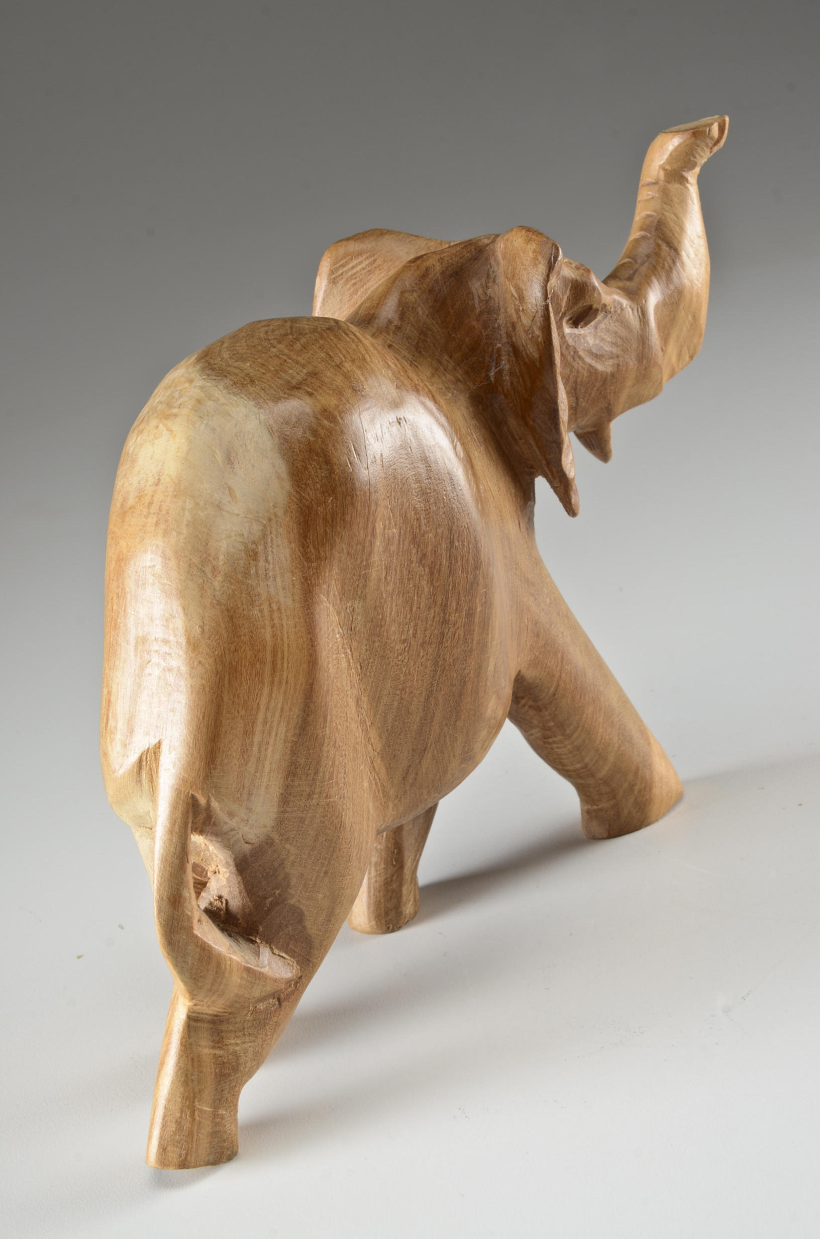 Collection of Vintage Wood Carved Figures