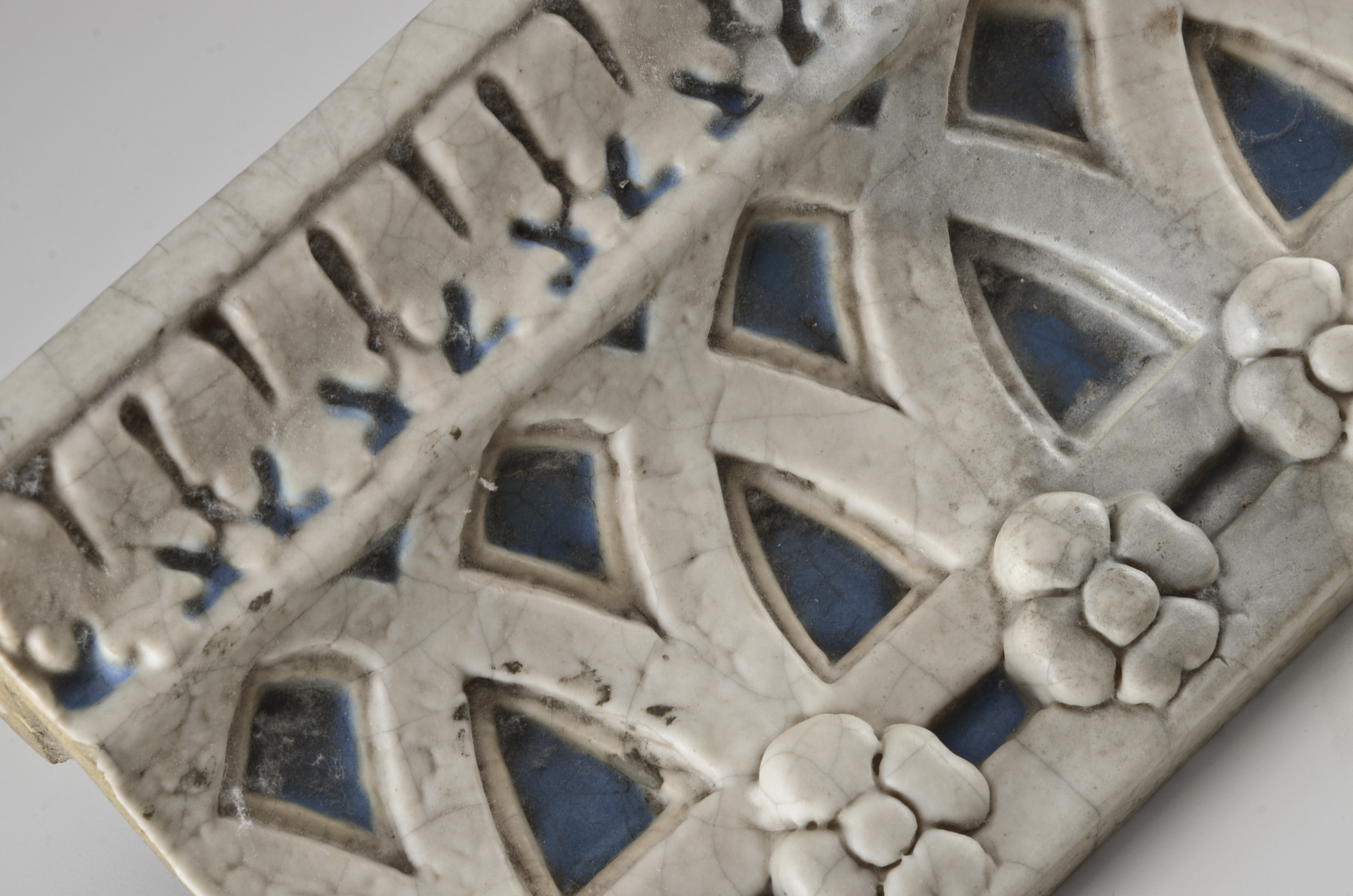 Pair of Rookwood Faience Wall-Mounted Ledges